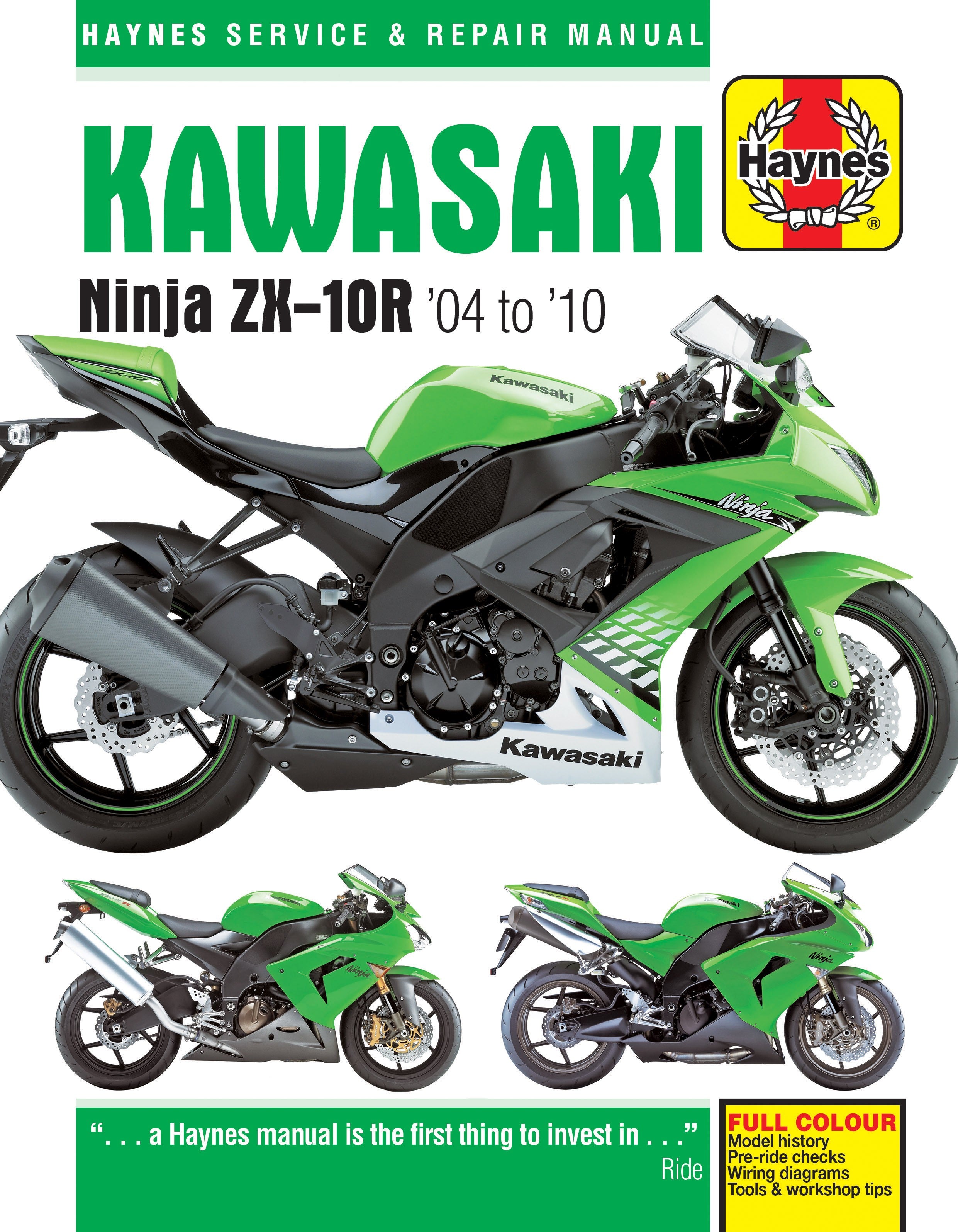 Kawasaki Ninja ZX10R 2004 2010