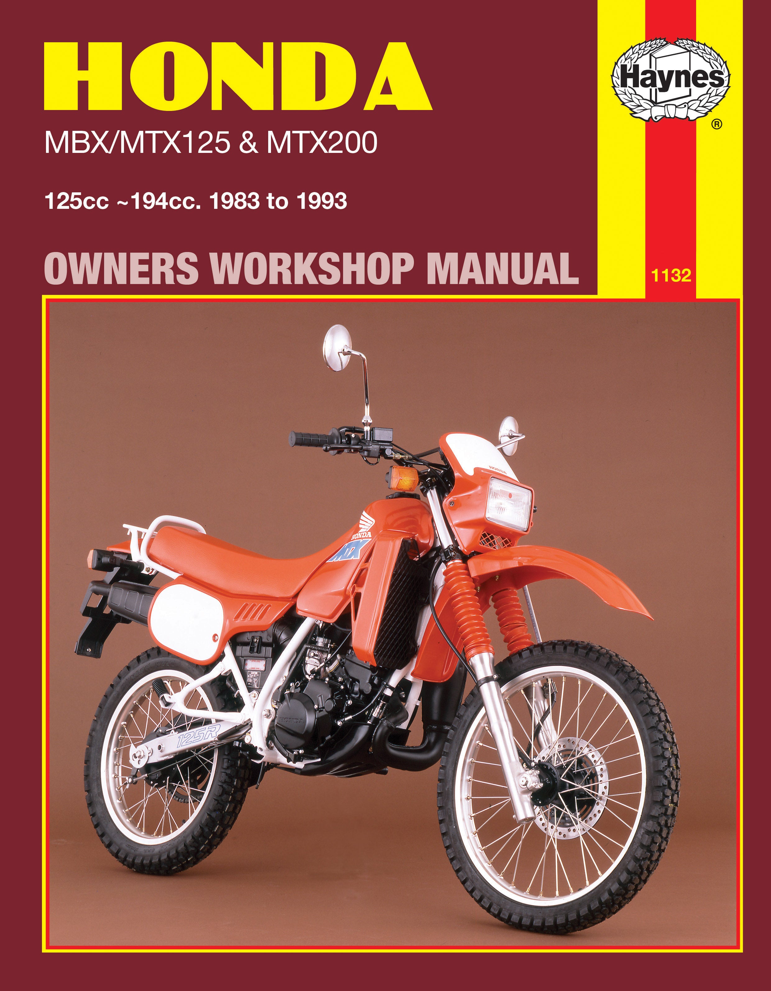 Honda MBX/MTX125 & MTX200 (83 - 93) Haynes Repair Manual - Digital Edition