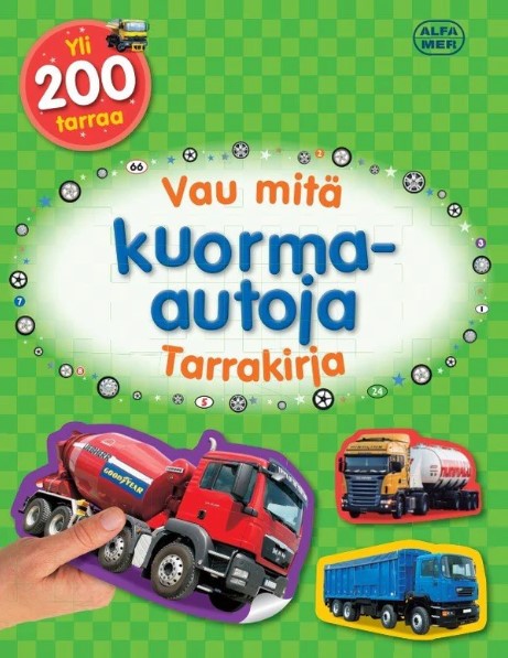 Tarrakirjat -sarja 3 tarrakirjaa