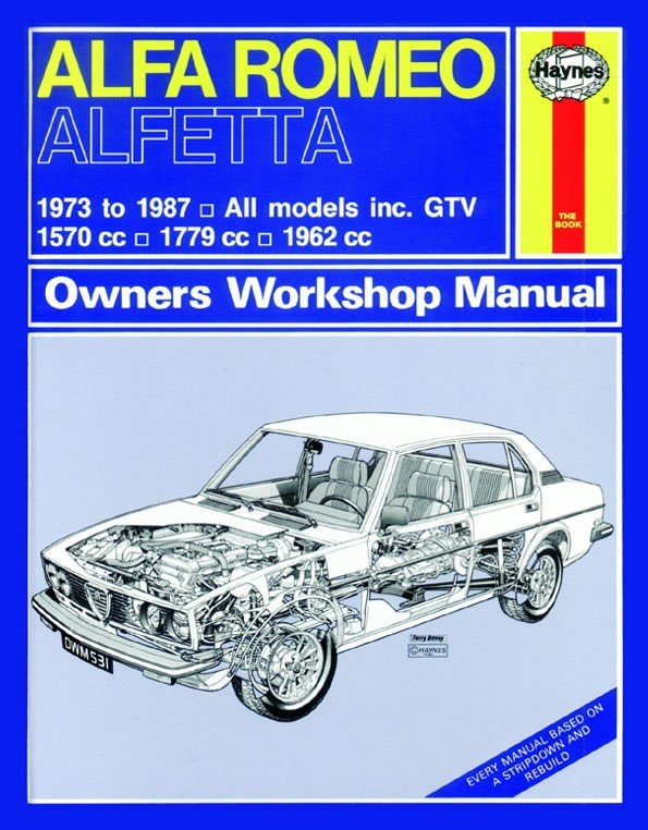 Alfa Romeo Alfetta (1973 - 1987) Haynes Repair Manual - Digital Edition