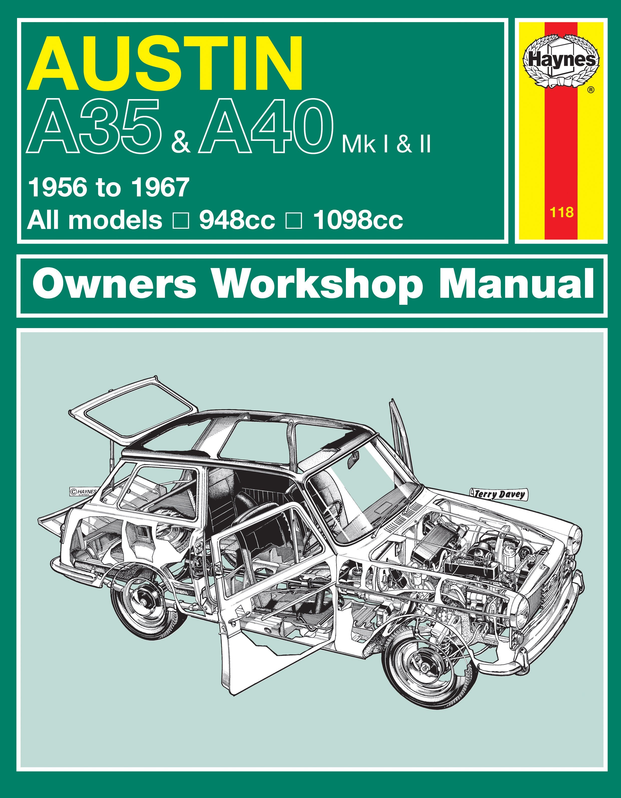 Austin A35/A40 1956-1967 Classic Reprint