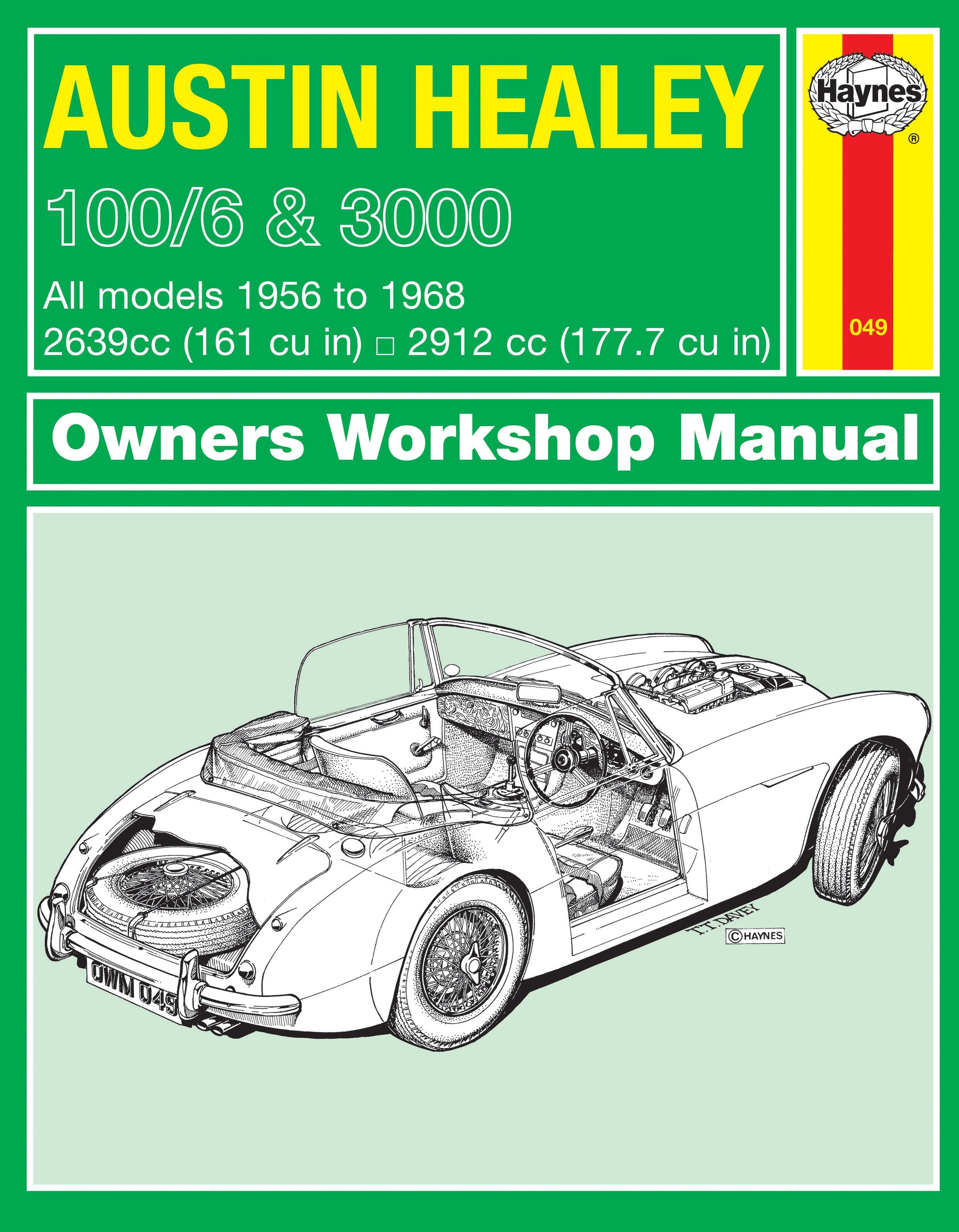 Austin Healey 100/6 &amp; 3000 1956-1968 Classic Reprint