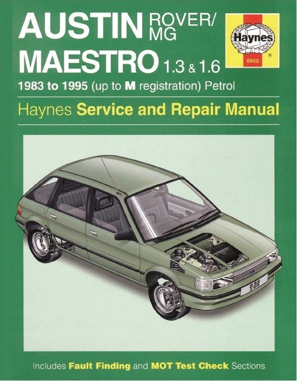 Austin/Rover Maestro 1,3/1,6 1983-1995