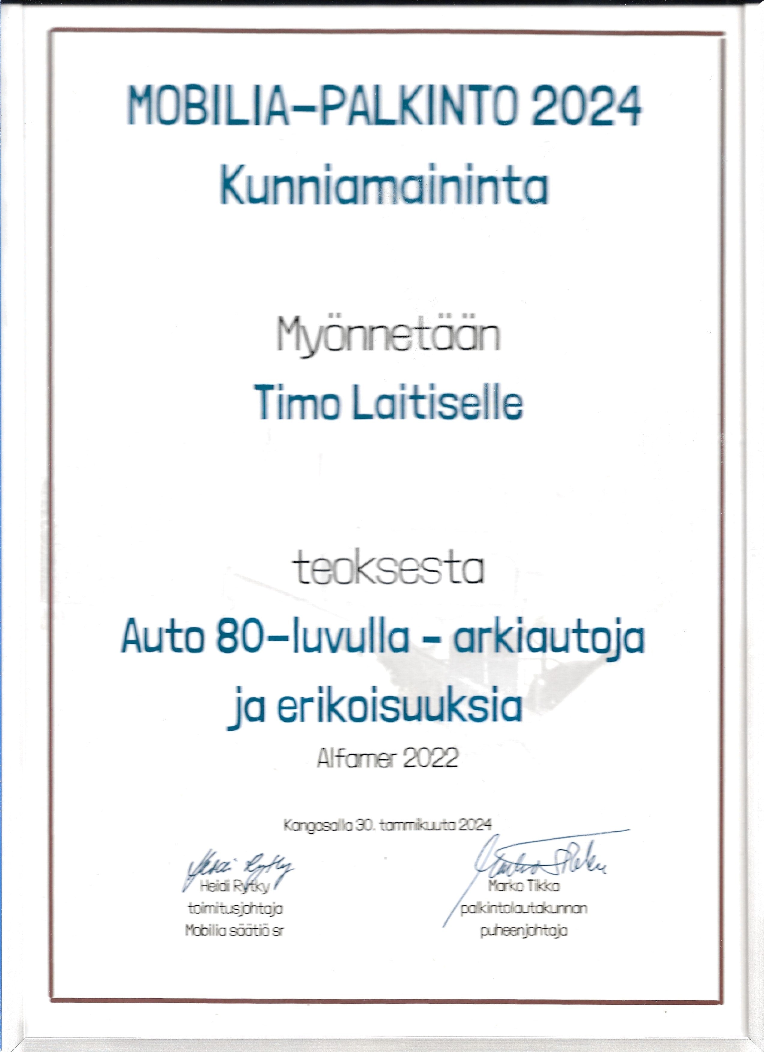 Auto 80-luvulla - Arkiautoja ja erikoisuuksia