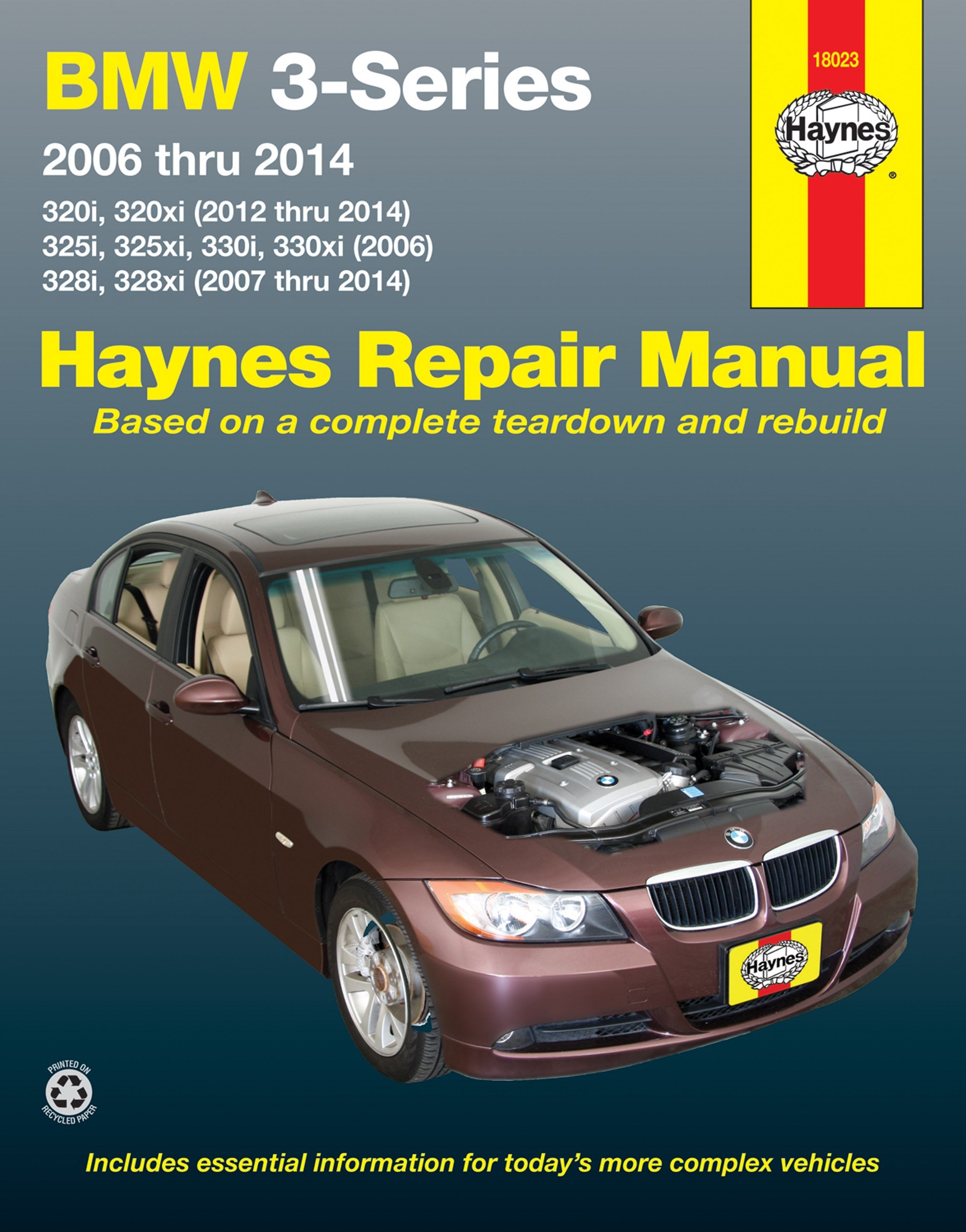 BMW 3.Series 2006-2014. Owner's Workshop Manual