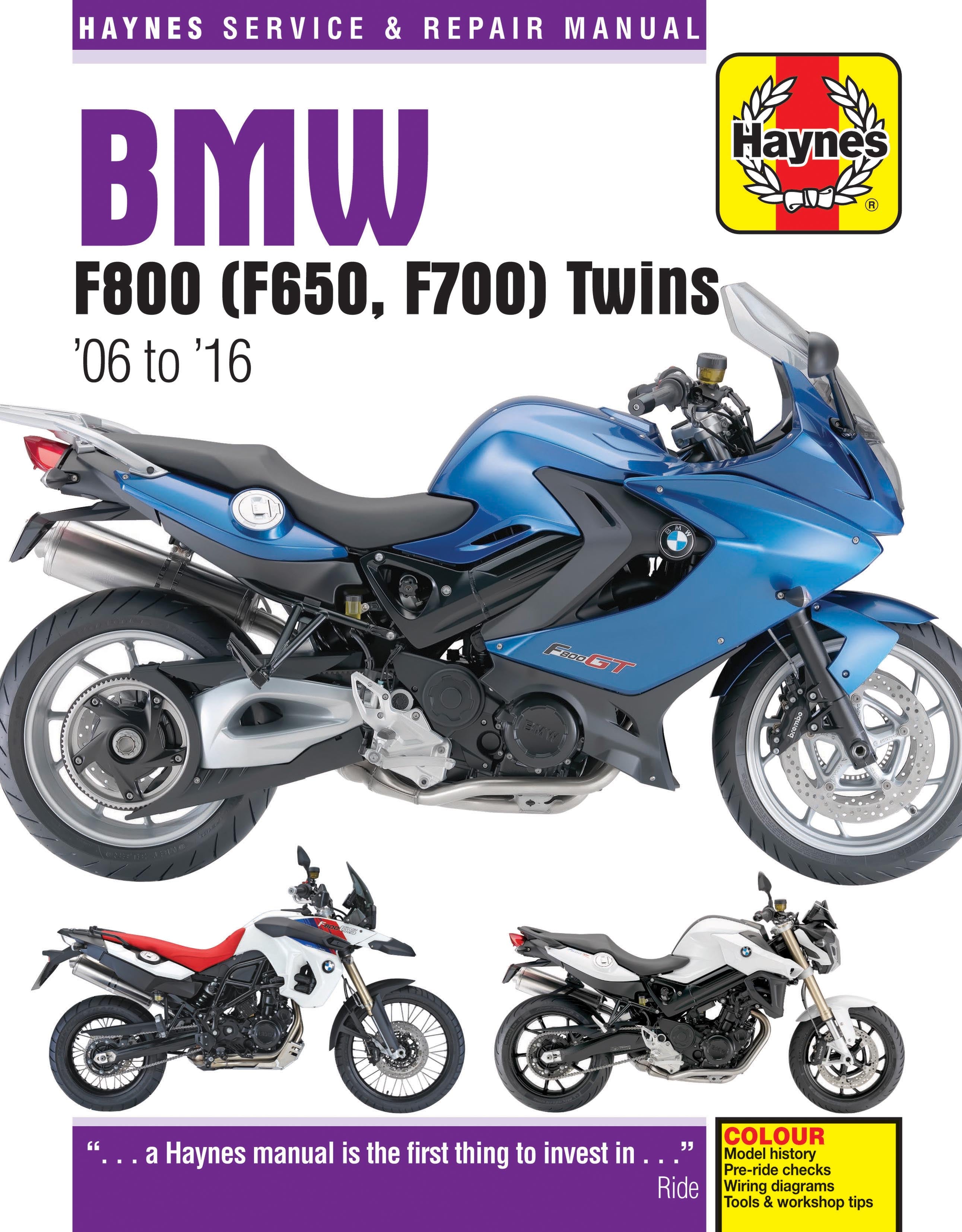 BMW F800 (F650) Twins 2006-2016