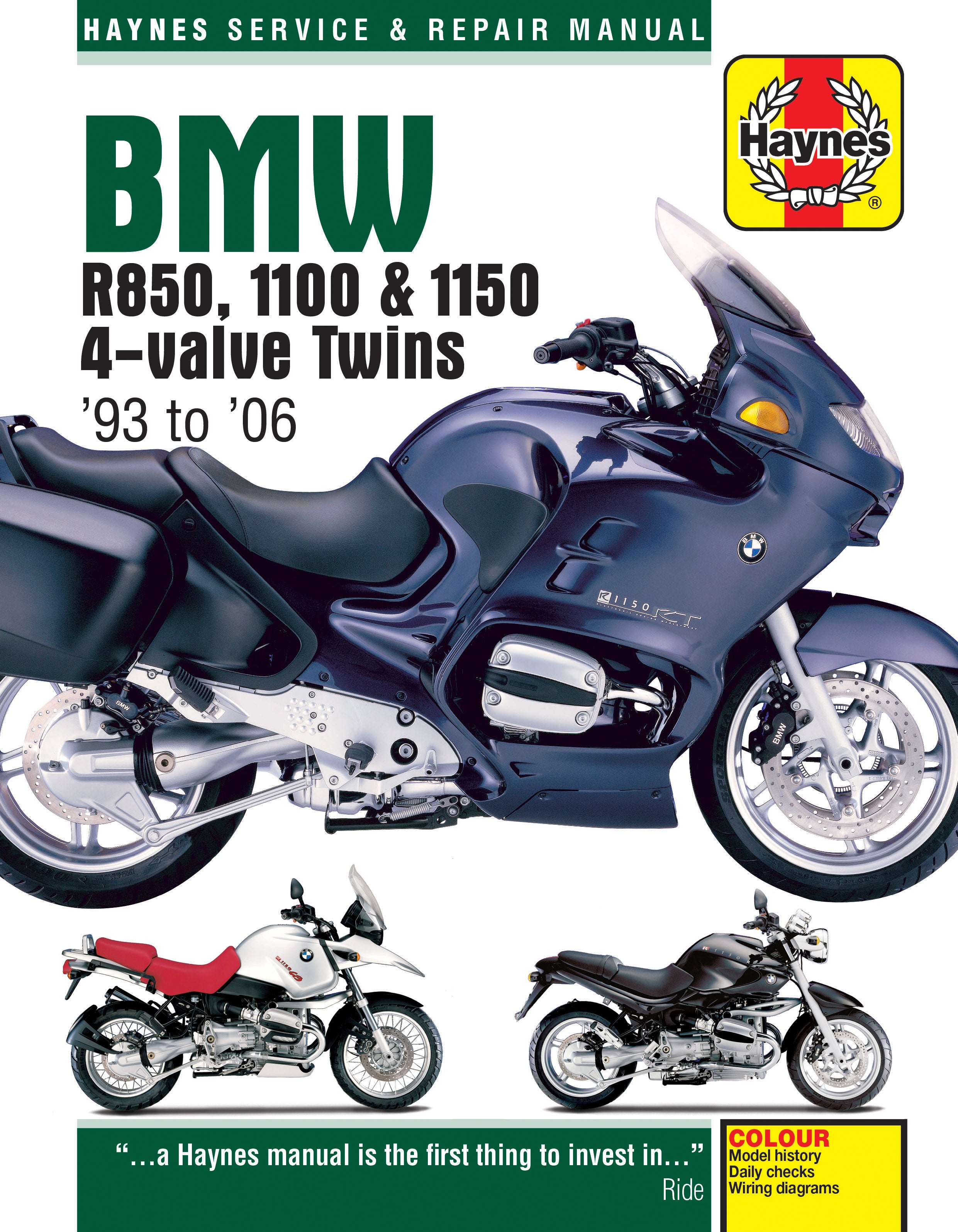 BMW R850, 1100 &amp; 1150 Twins 1993-2006