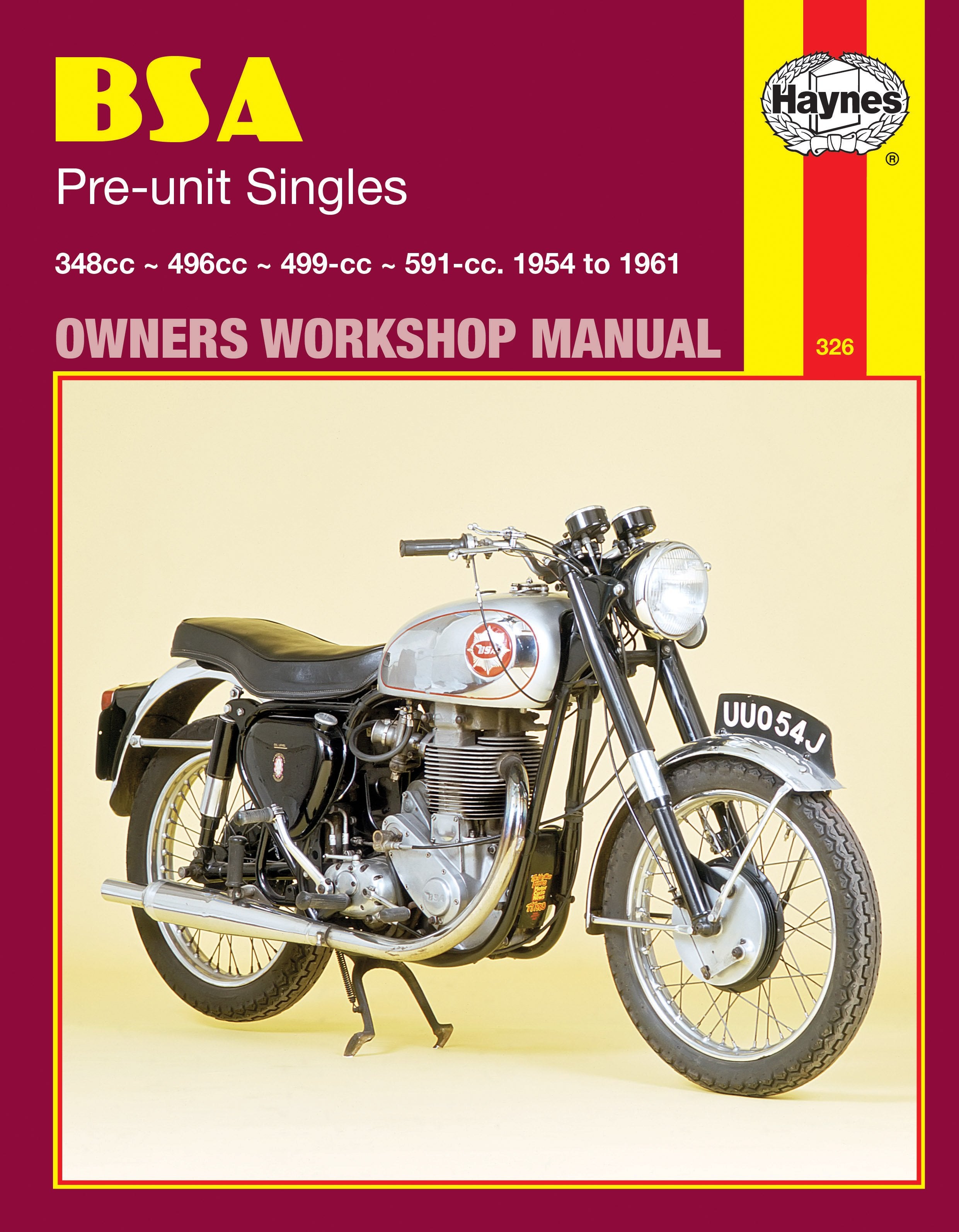 BSA Pre-unit Singles 1954-1961