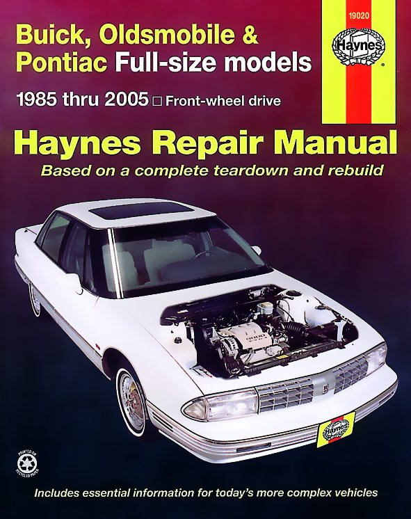 Buick/Oldsmobile/Pontiac Full-Size FWD 1985 - 2005