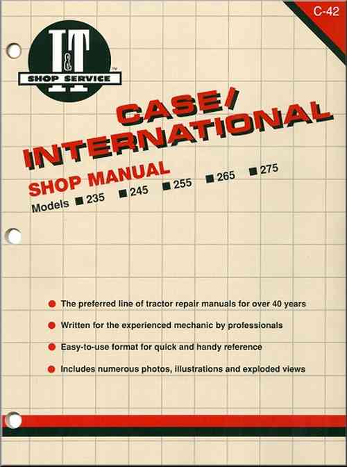 Case/International Shop Manual