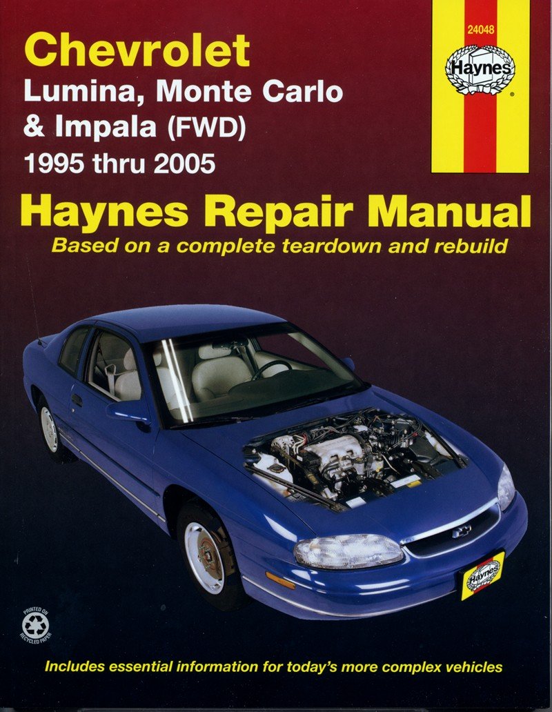 Chevrolet Lumina/Monte Carlo/Impala 1995 - 2005