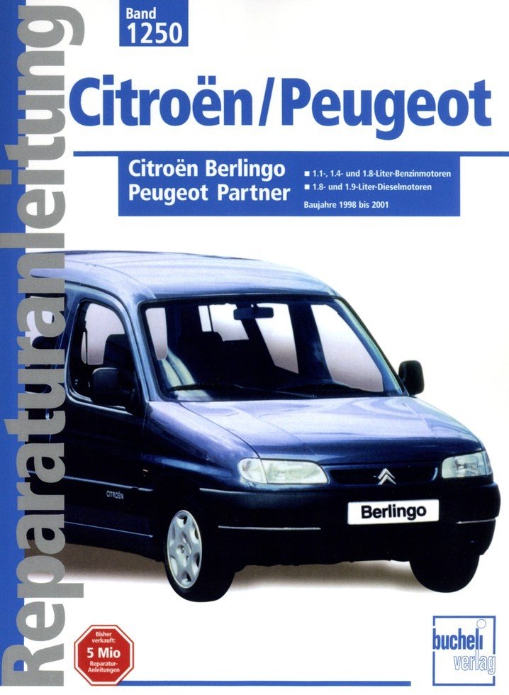 Citroen Berlingo/Peugeot Partner 1998-2001