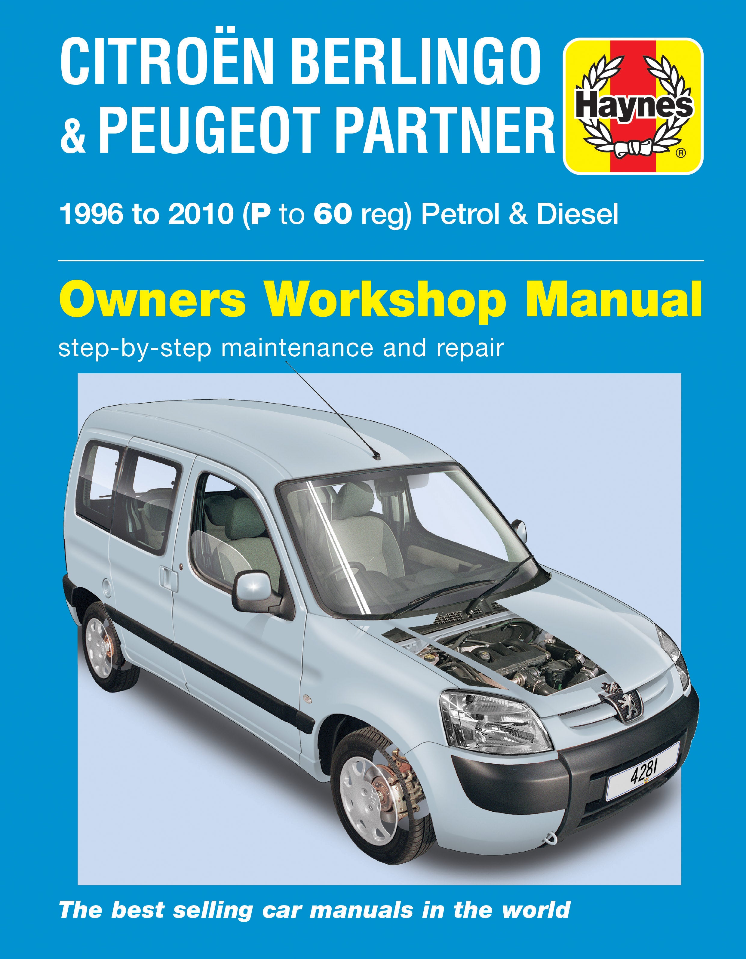 Citroen Berlingo/Peugeot Partner b/d 1996-2010