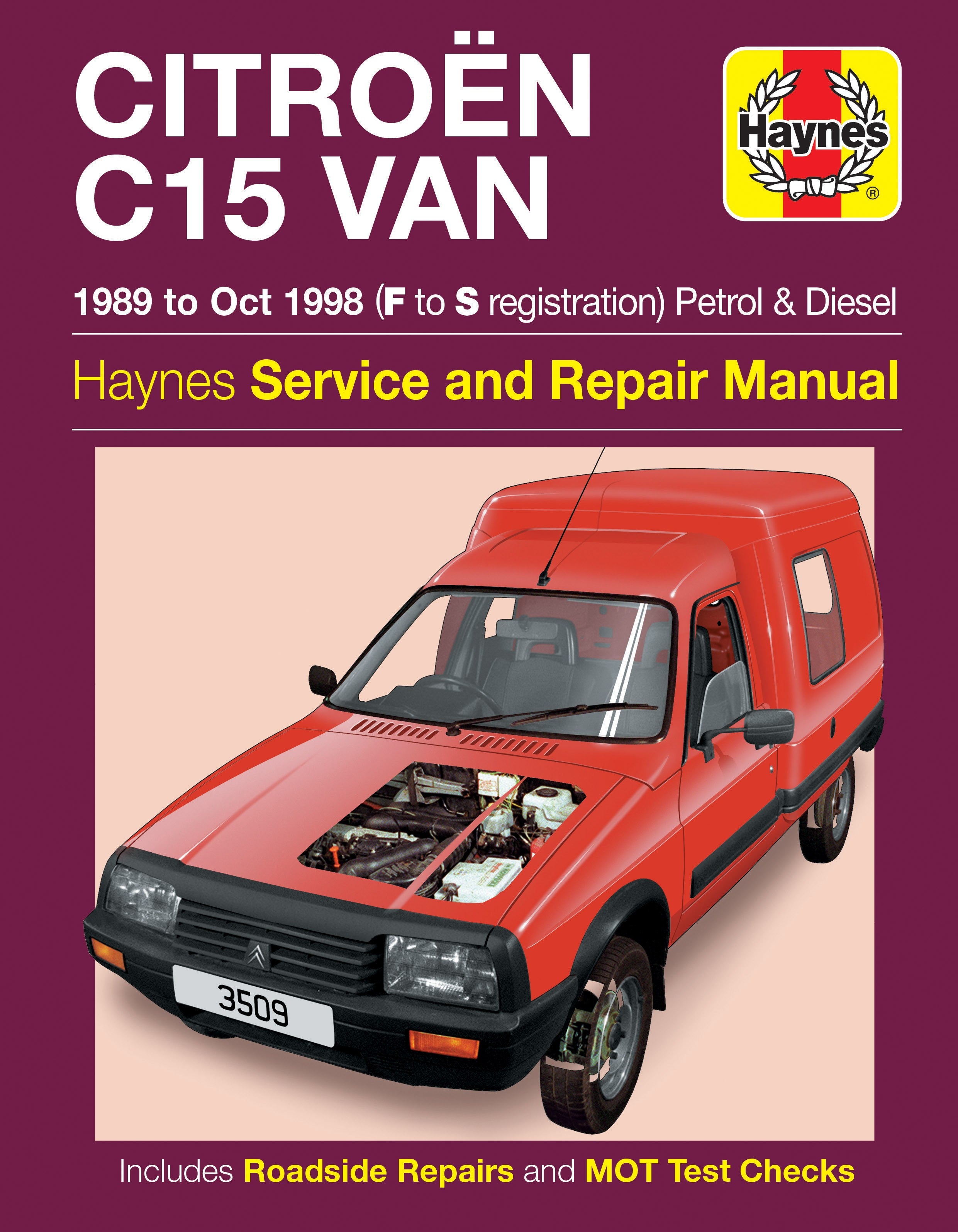 Citroen C15 Van b/d 1989 - Oct 1998