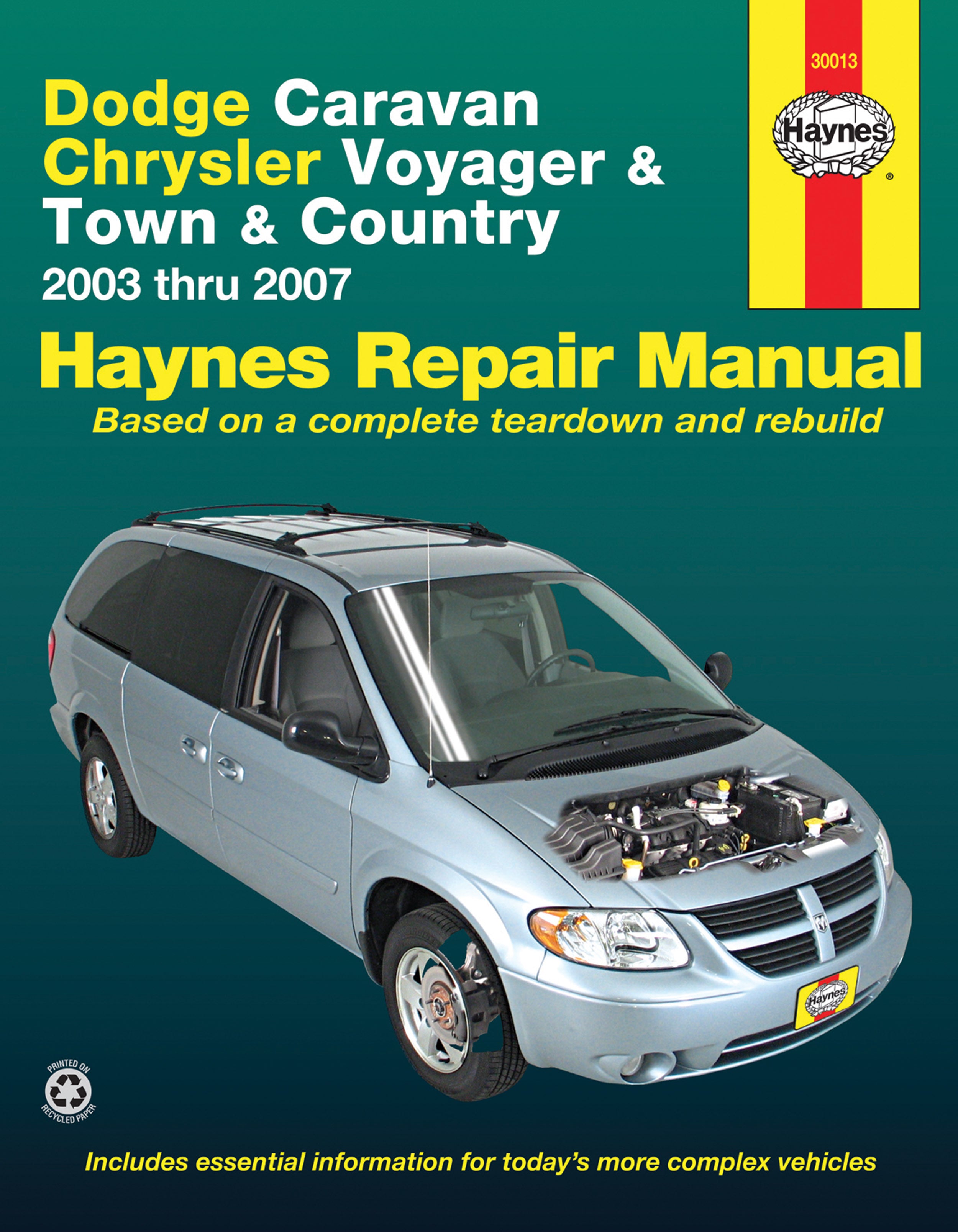 Dodge Caravan / Chrysler Voyager, Town &amp; Country Mini-Vans 2003-2007