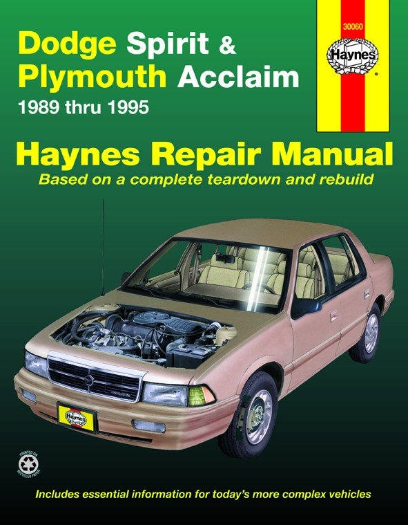 Dodge Spirit/Plymouth Acclaim 1989 - 1995