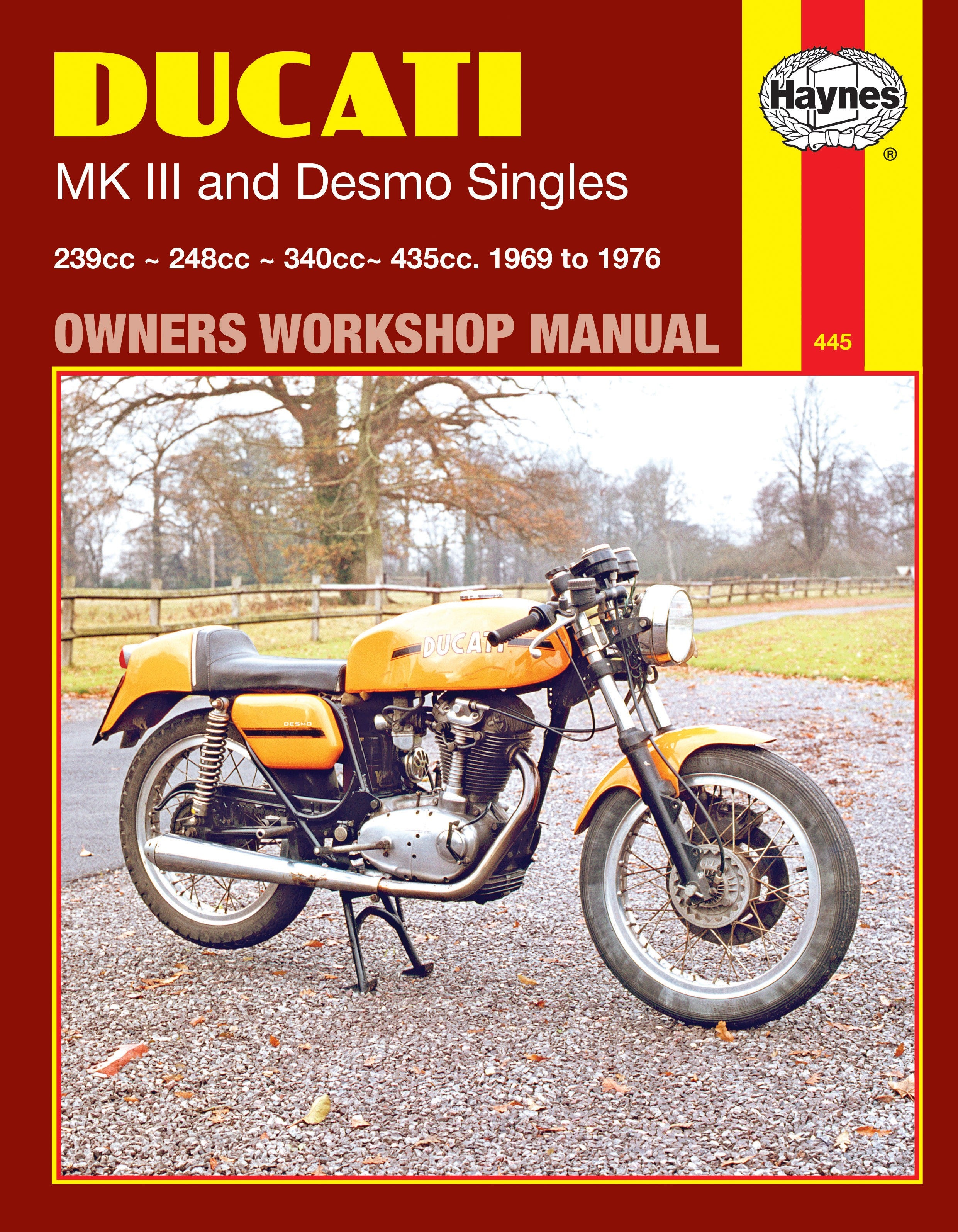 Ducati MK III &amp; Desmo Singles (69 - 76) Haynes Repair Manual - Digital Edition