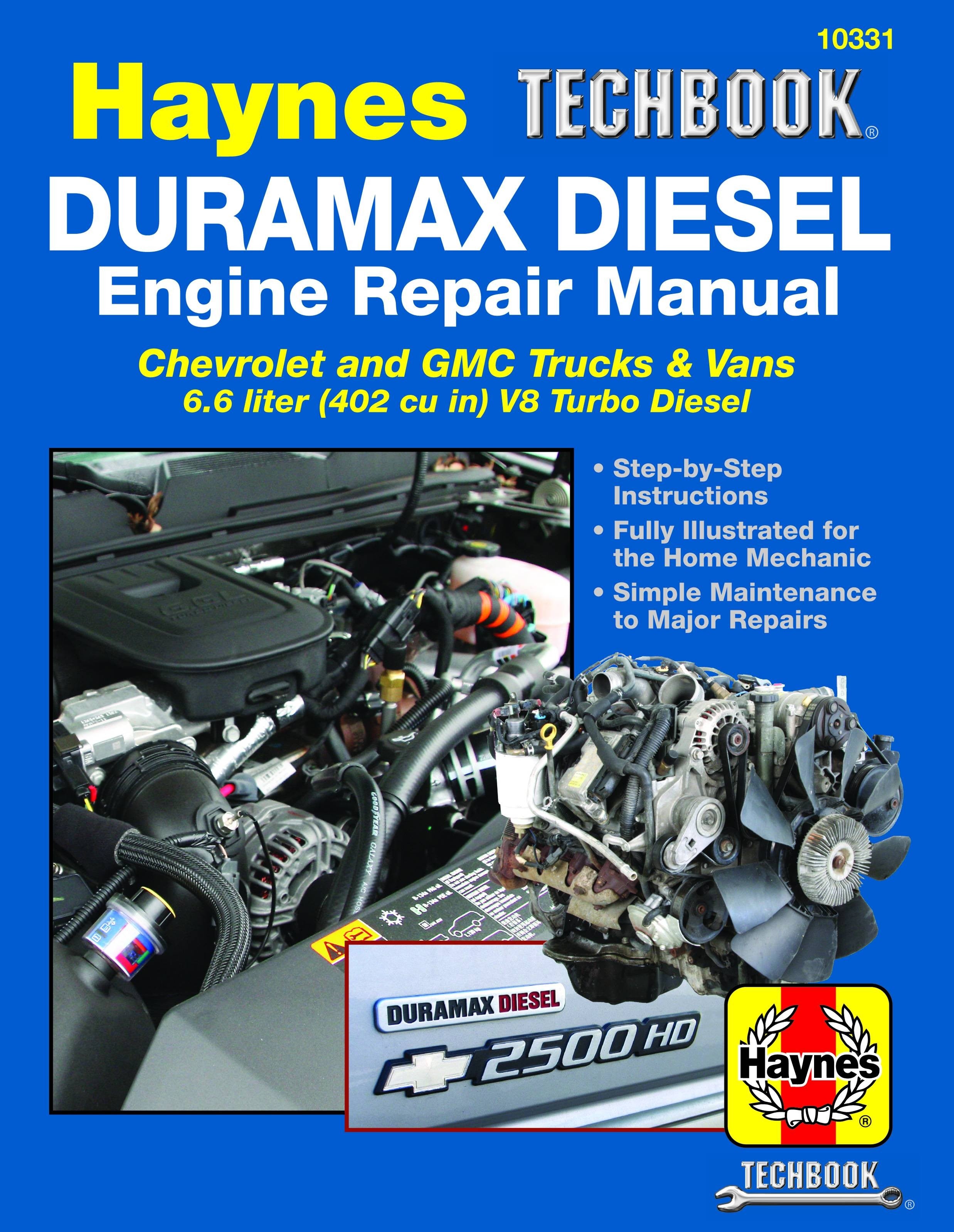 Duramax Diesel Engine Techbook for Chevrolet/GM Trucks/Vans 2001 - 2019