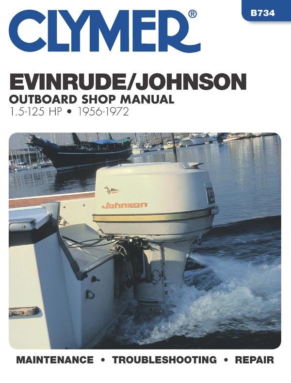 Evinrude/Johnson 1-125 HP Outboards 1956 - 1972