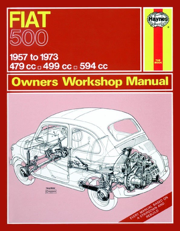 Fiat 500 (57 - 73) Haynes Repair Manual - Digital Edition