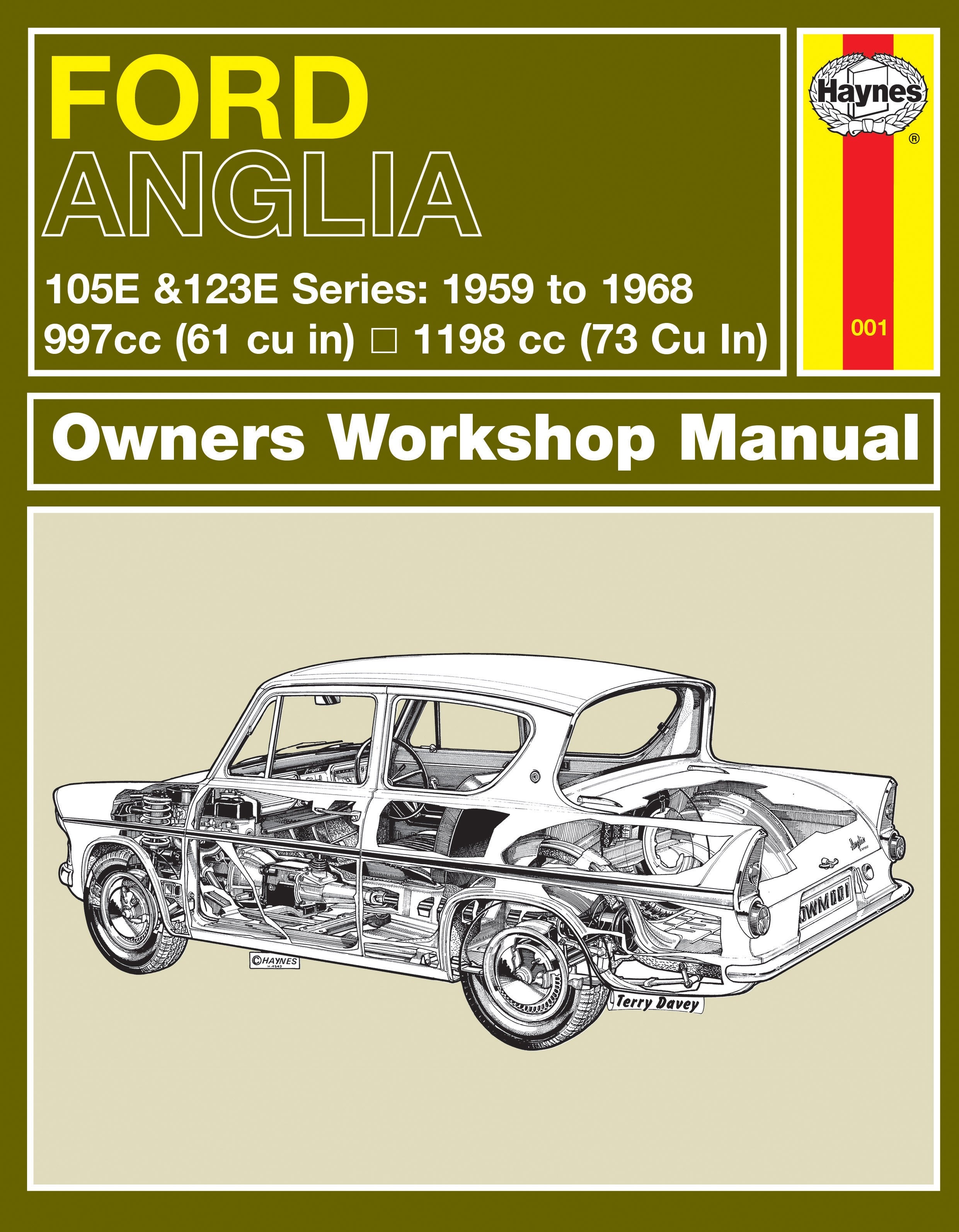 Ford Anglia 1959 - 1968 Classic Reprint