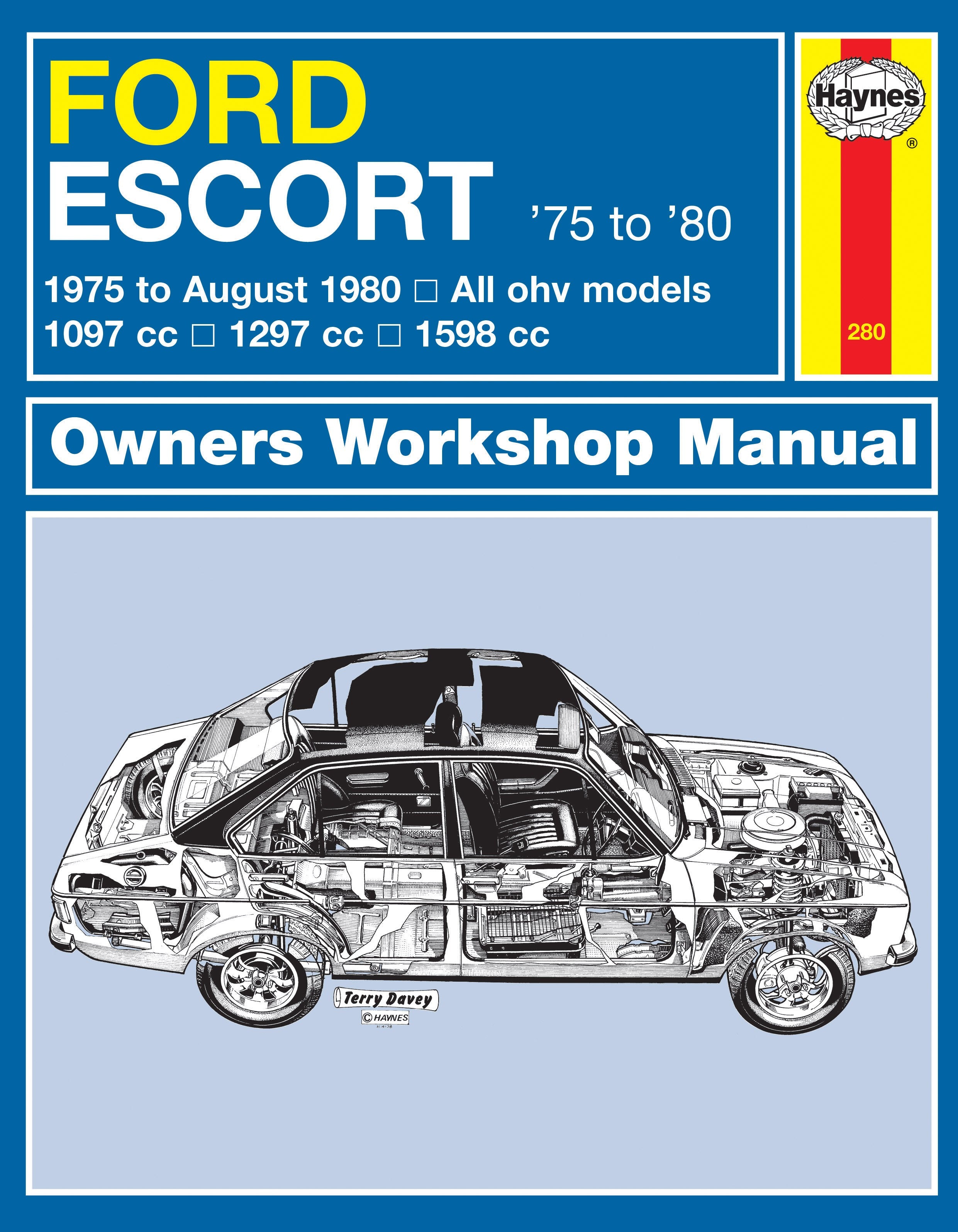 Ford Escort 1975 - 1980 Classic Reprint