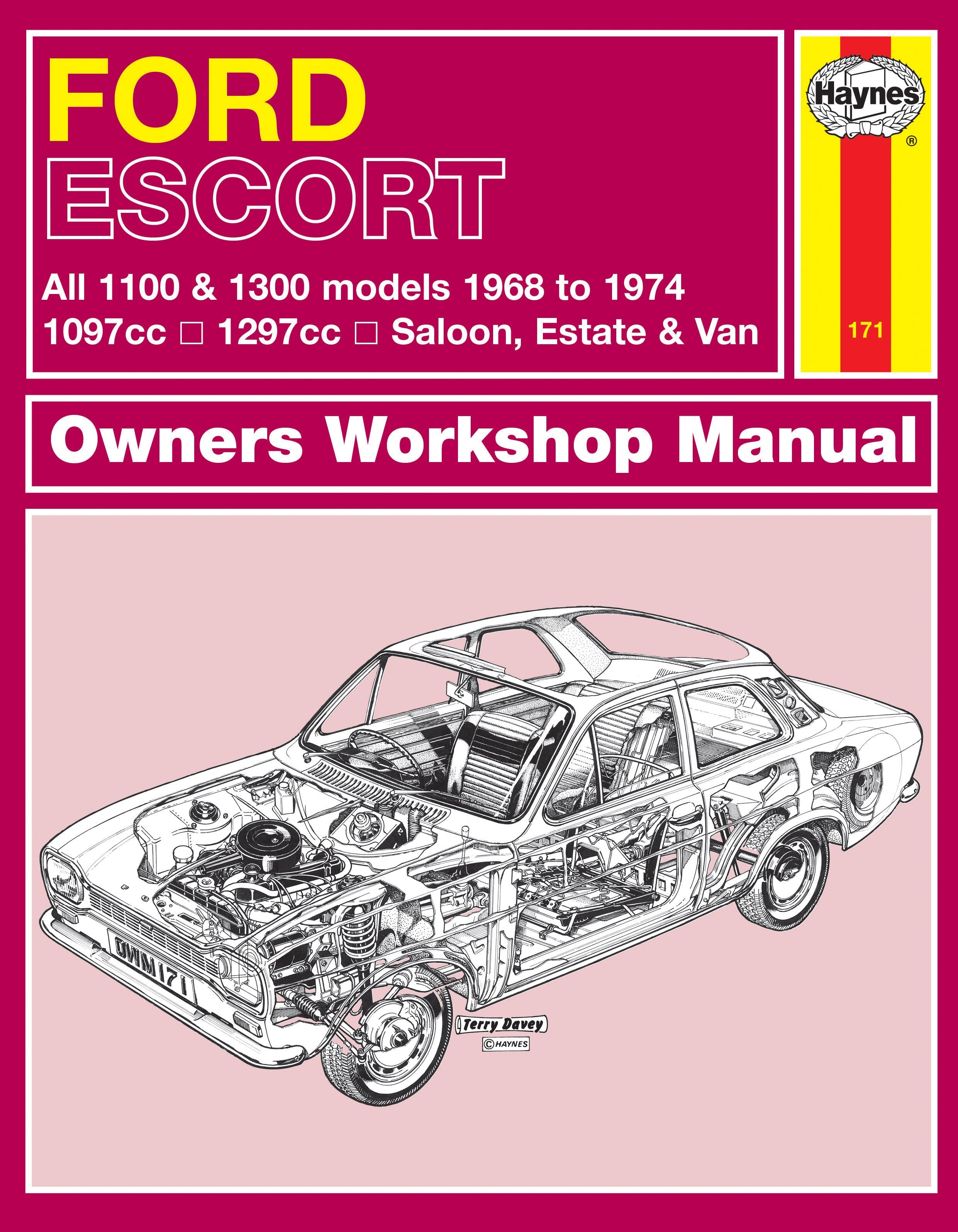 Ford Escort Mk I/1100/1300 1968 - 1974 Classic Reprint