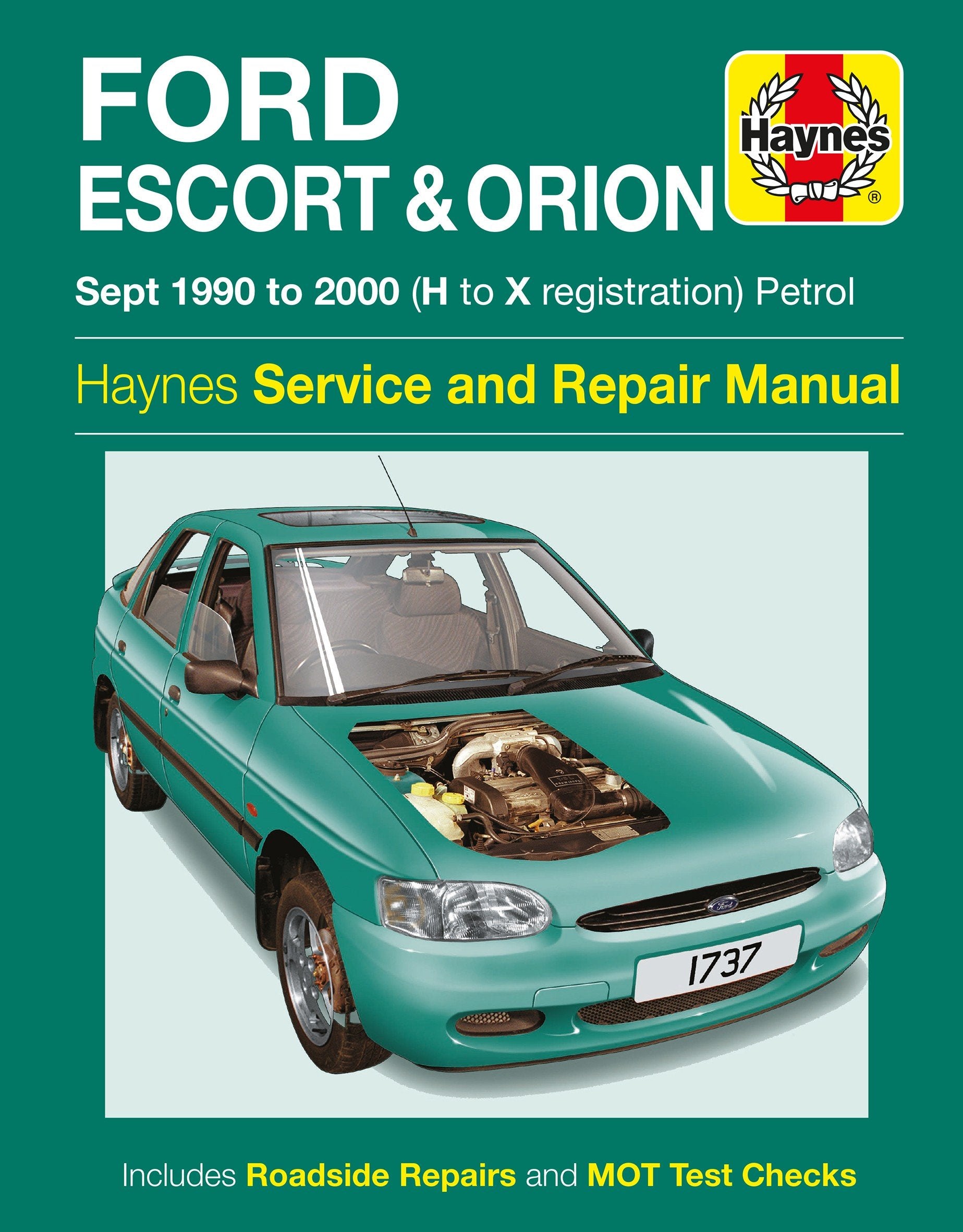 Ford Escort &amp; Orion Petrol (Sept 90 - 00) Haynes Repair Manual - Digital Edition