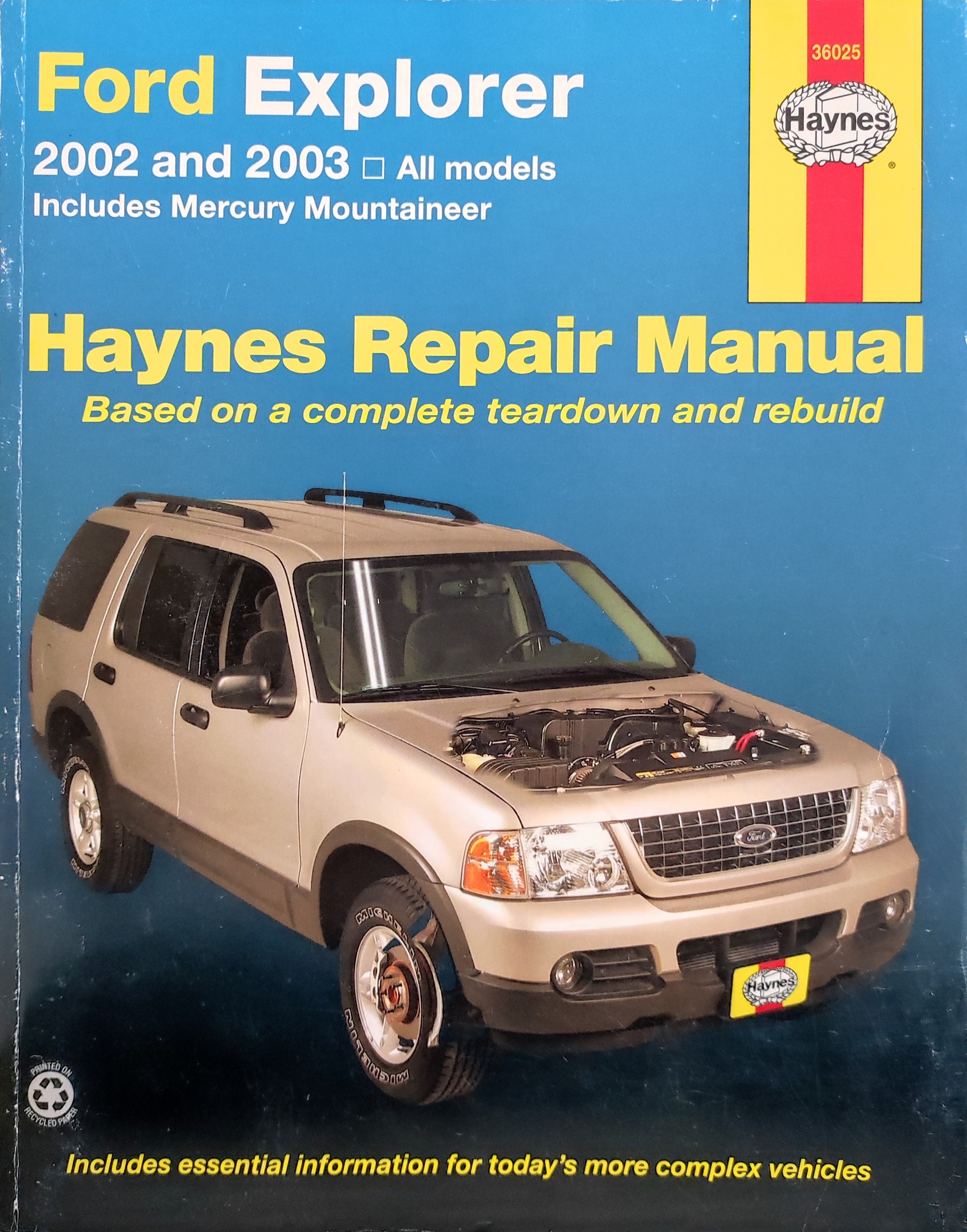 Ford Explorer/Mercury Mountaineer 2002 - 2003