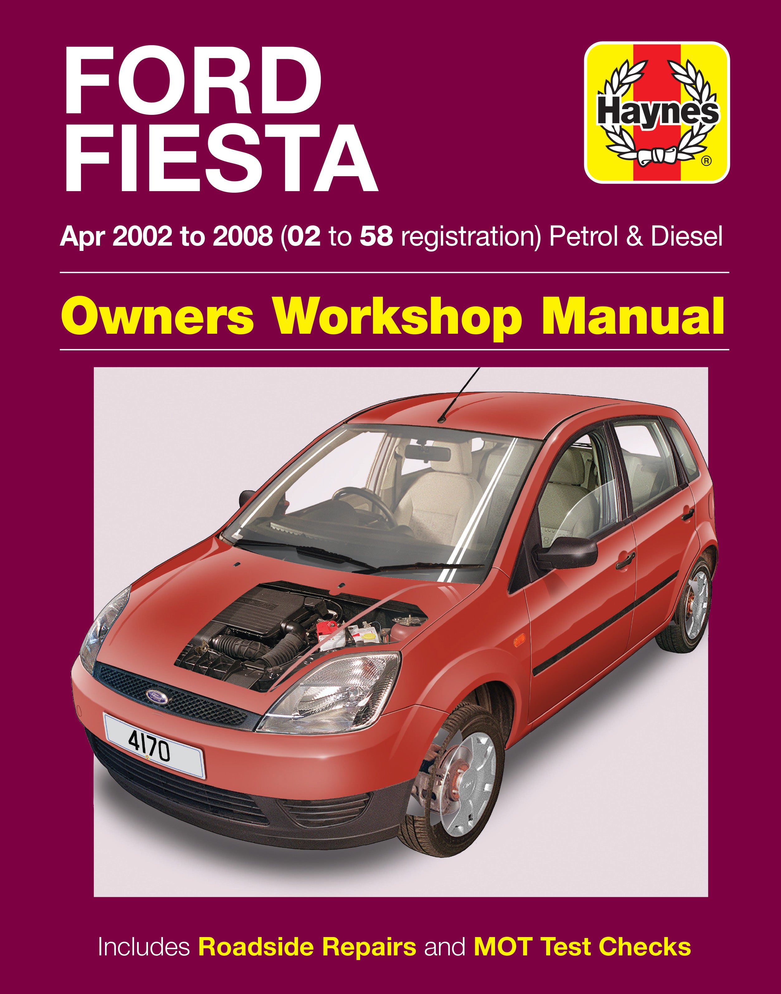 Ford Fiesta b/d Apr 2002 - Sep 2008