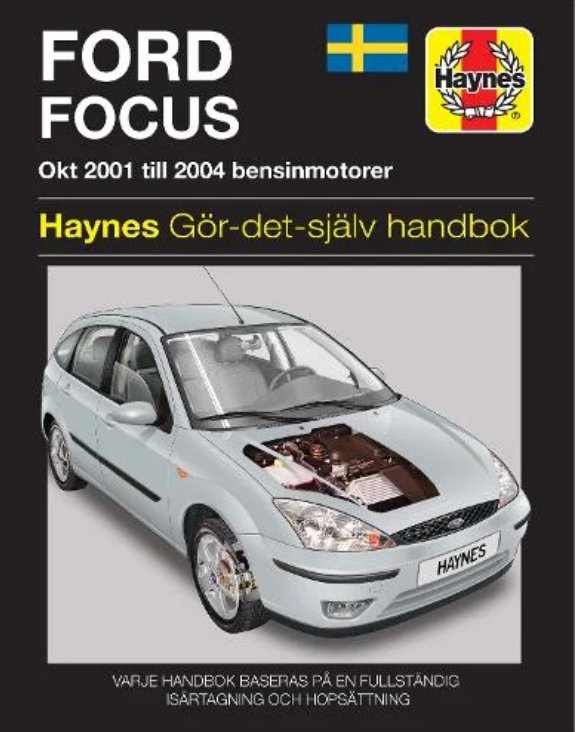 Ford Focus Oct 2001 - 2004