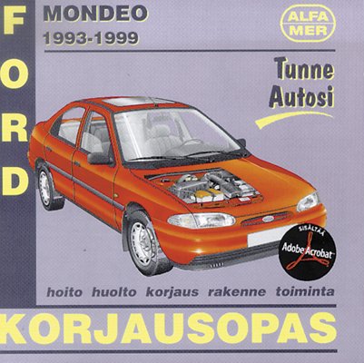 Ford Mondeo 1993-99 korjausopas CD:llä