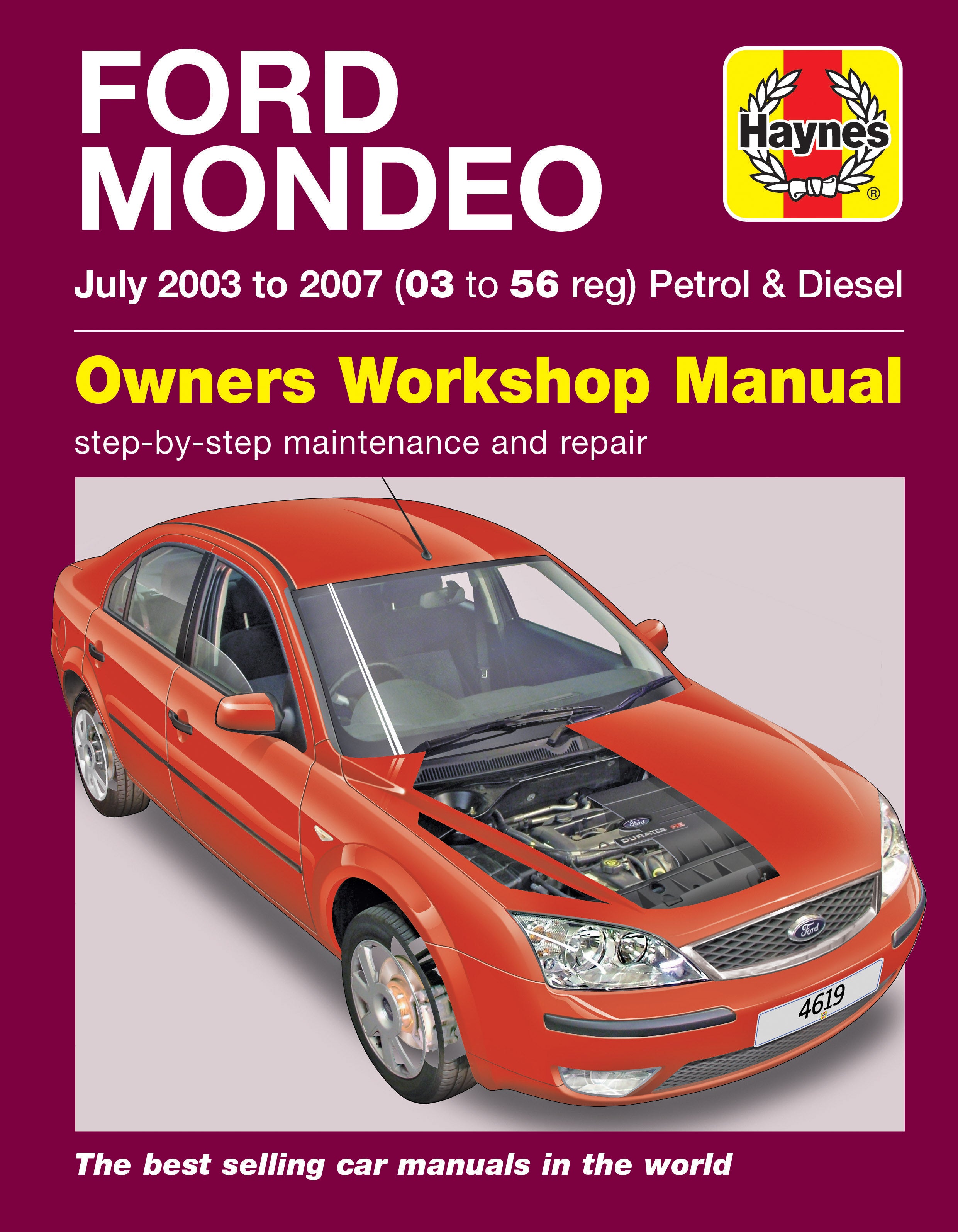 Ford Mondeo b/d july 2003 - 2007