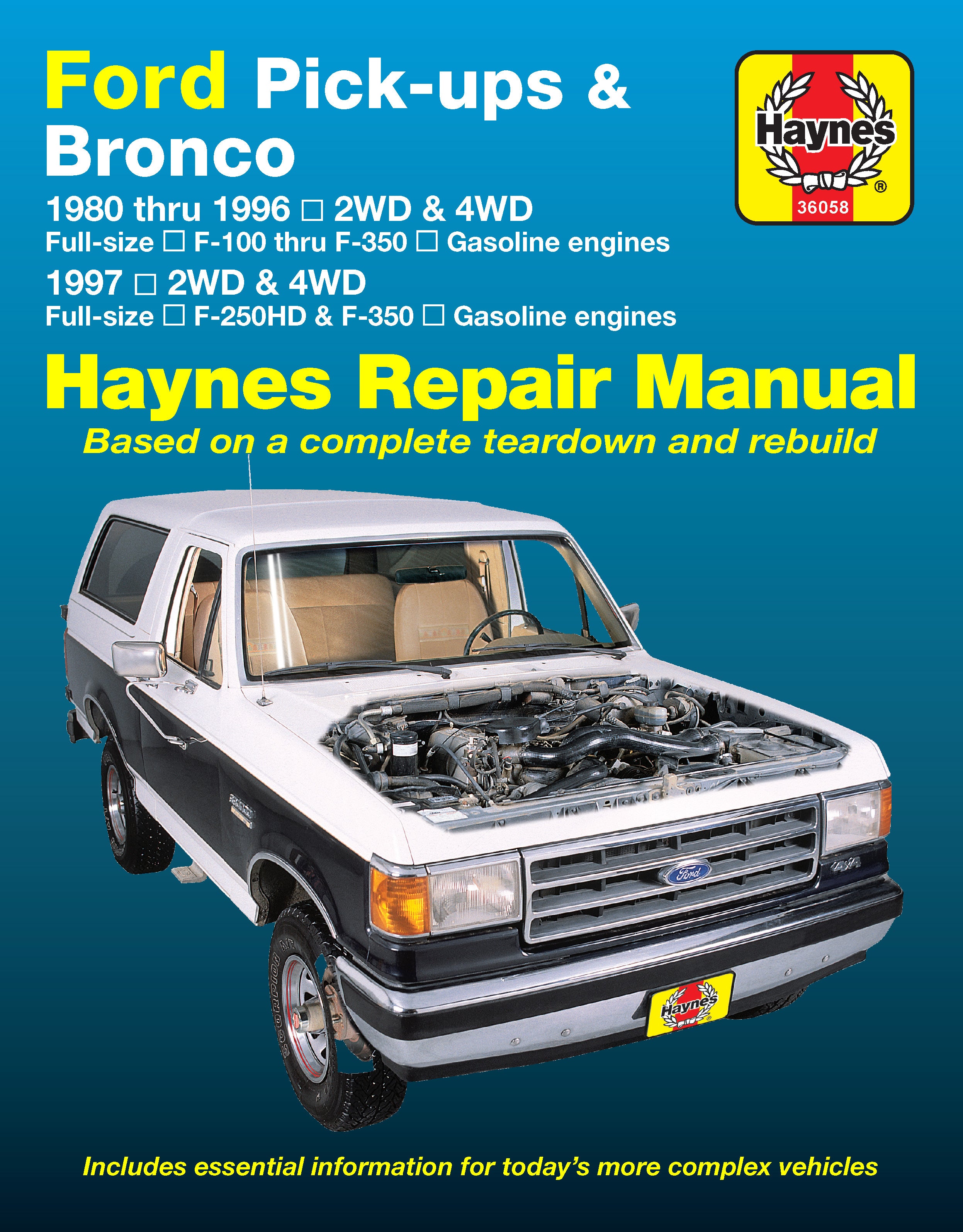 Ford Pick-Ups/ F100-350, Bronco 1980-1996