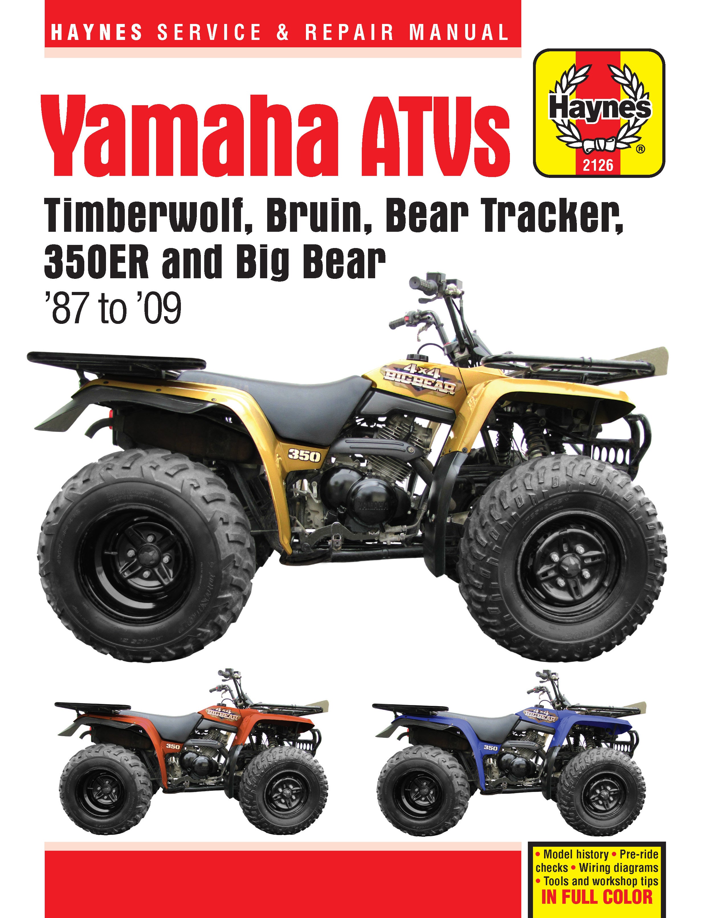 Yamaha ATVs 1987 - 2009