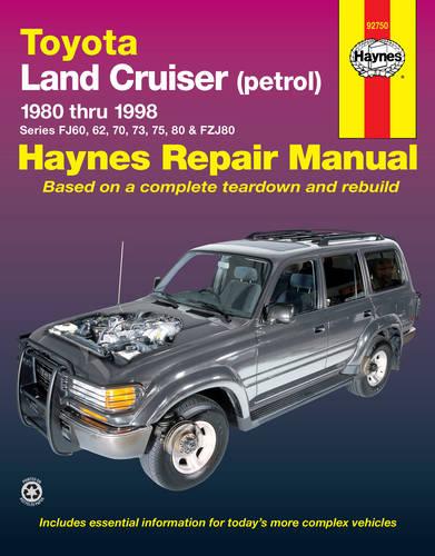 Toyota Land Cruiser FJ60, 62, 70, 73, 75, 80 &amp; FZJ80 b. 1980-1998