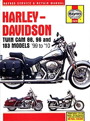 Harley-Davidson Twin Cam 88, 96 &amp; 103 Models 1999-2010