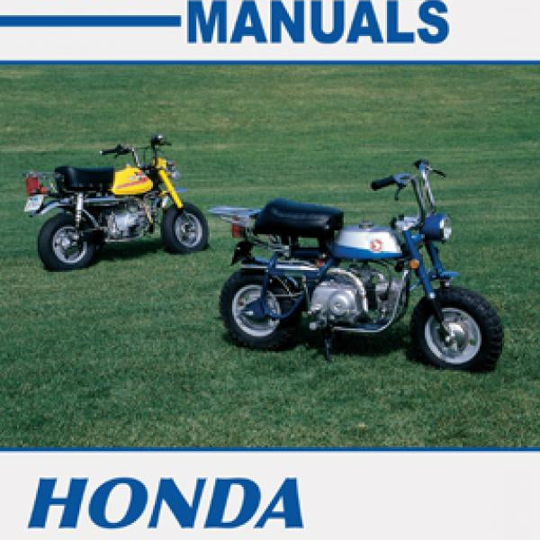 Honda 50-110 OHC Single, Monkey Z50A, Z50R 1965-1999