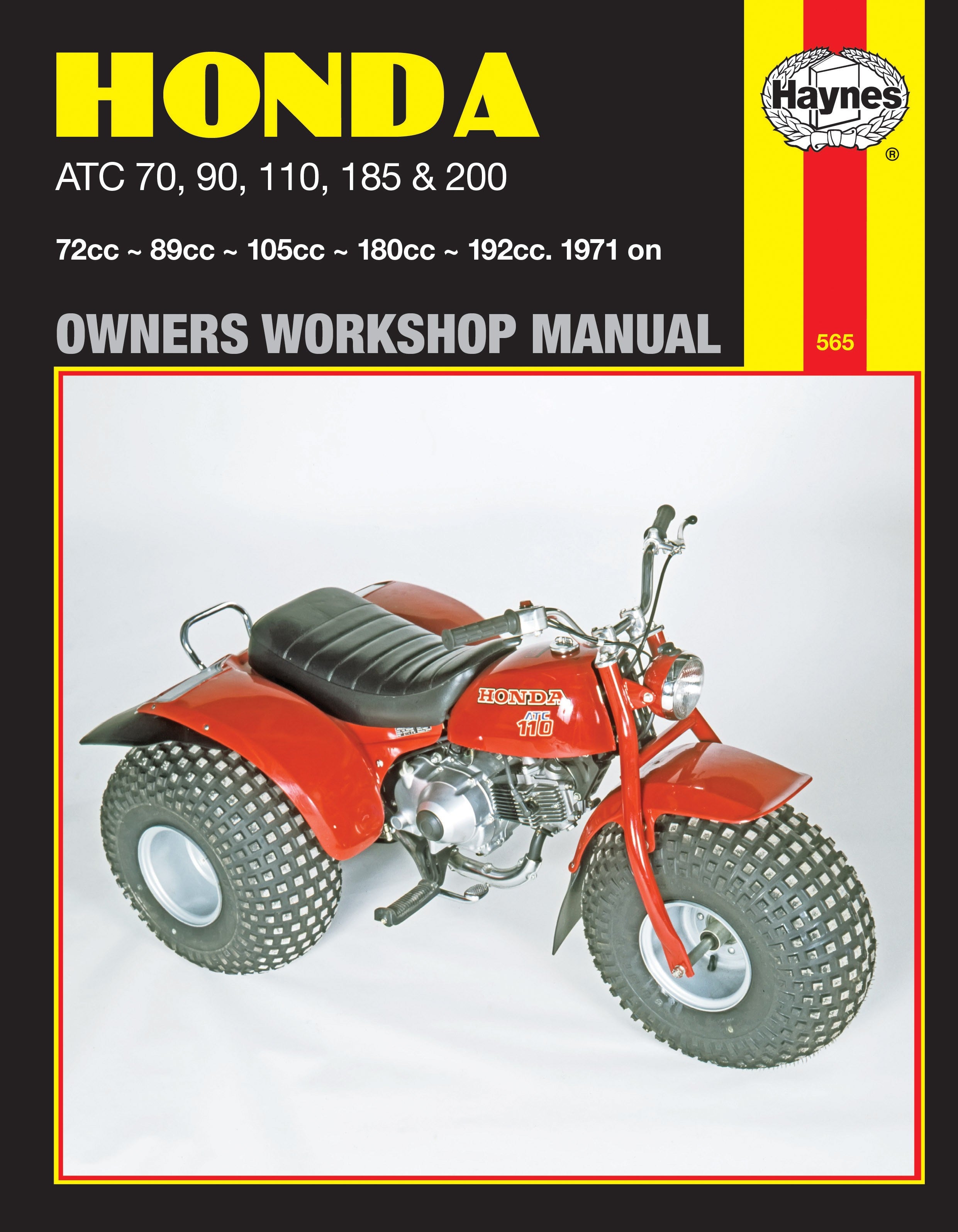 Honda ATC 70/90/110/185/200 1971 - 1985