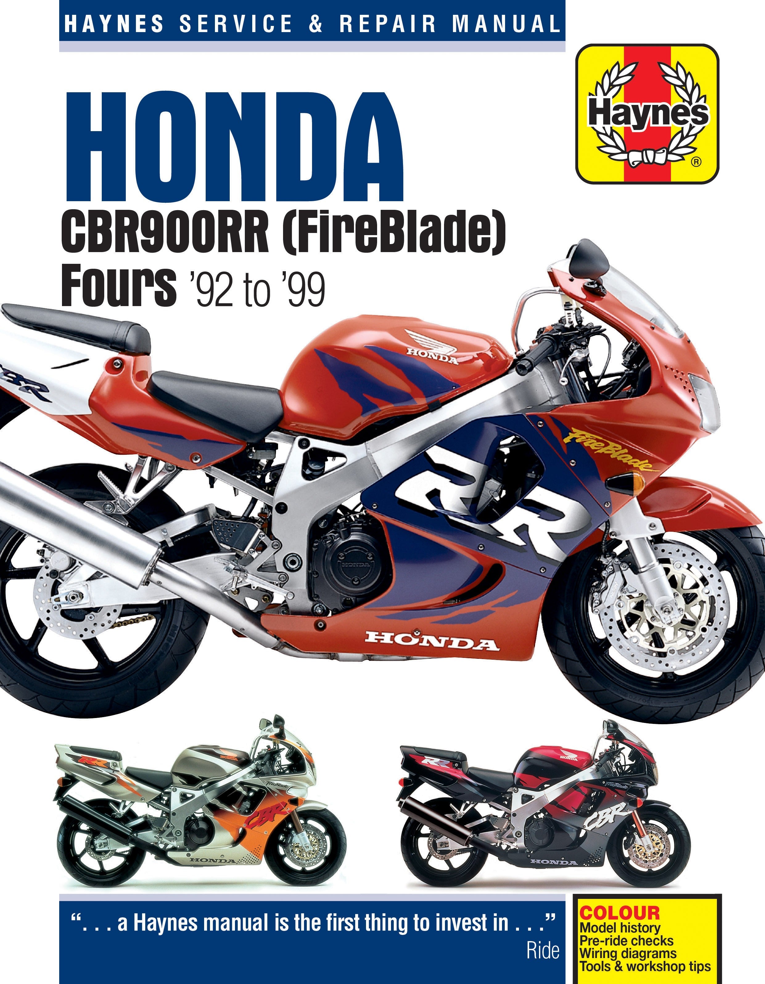 Honda CBR900RR Fireblade Fours 1992-1999