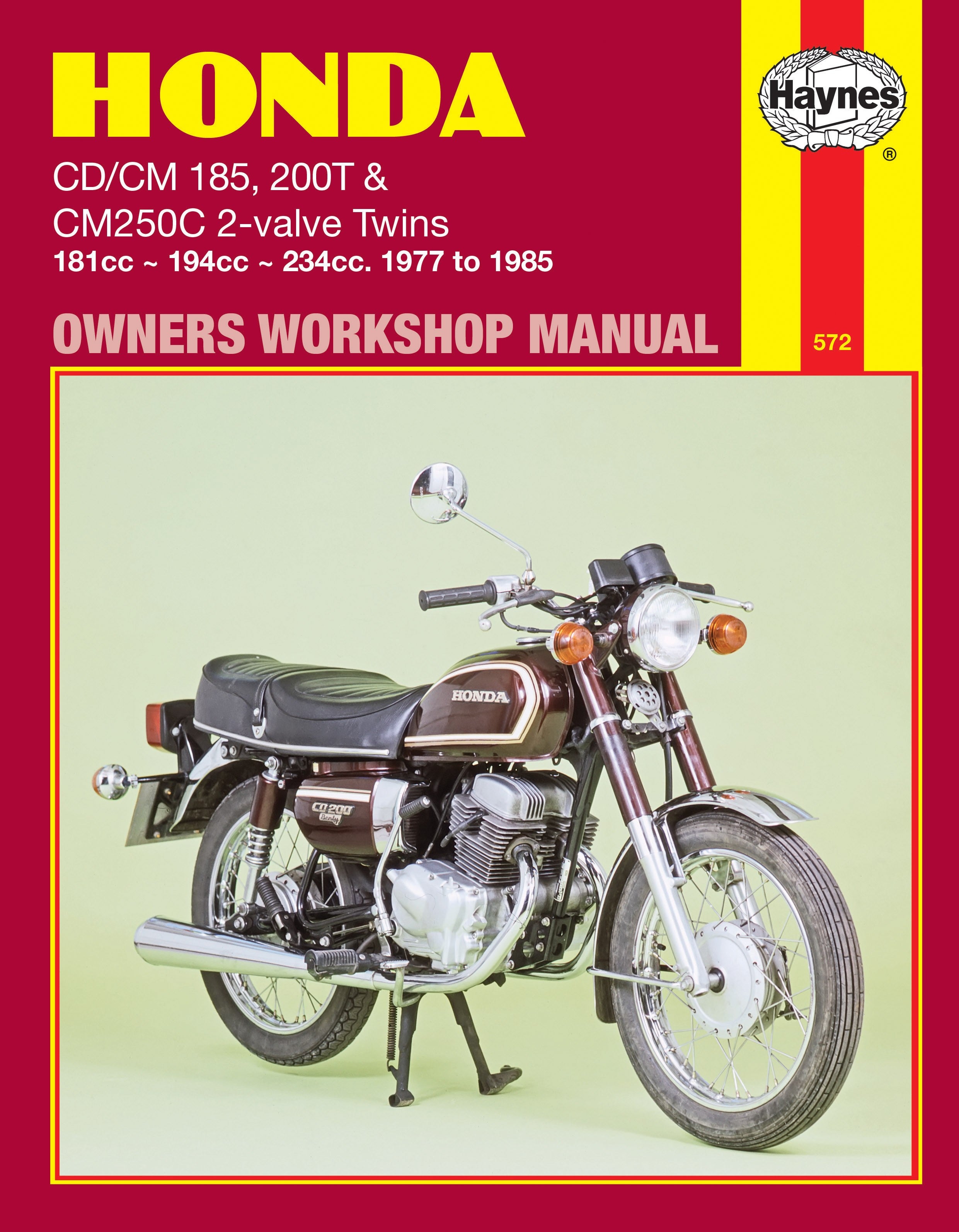 Honda CD/CM 185, 200T &amp; CM250C 2-valve Twins