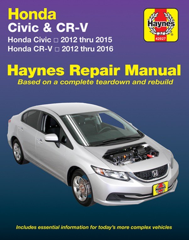 Honda Civic &amp; CR-V 2012-2016 Repair manual