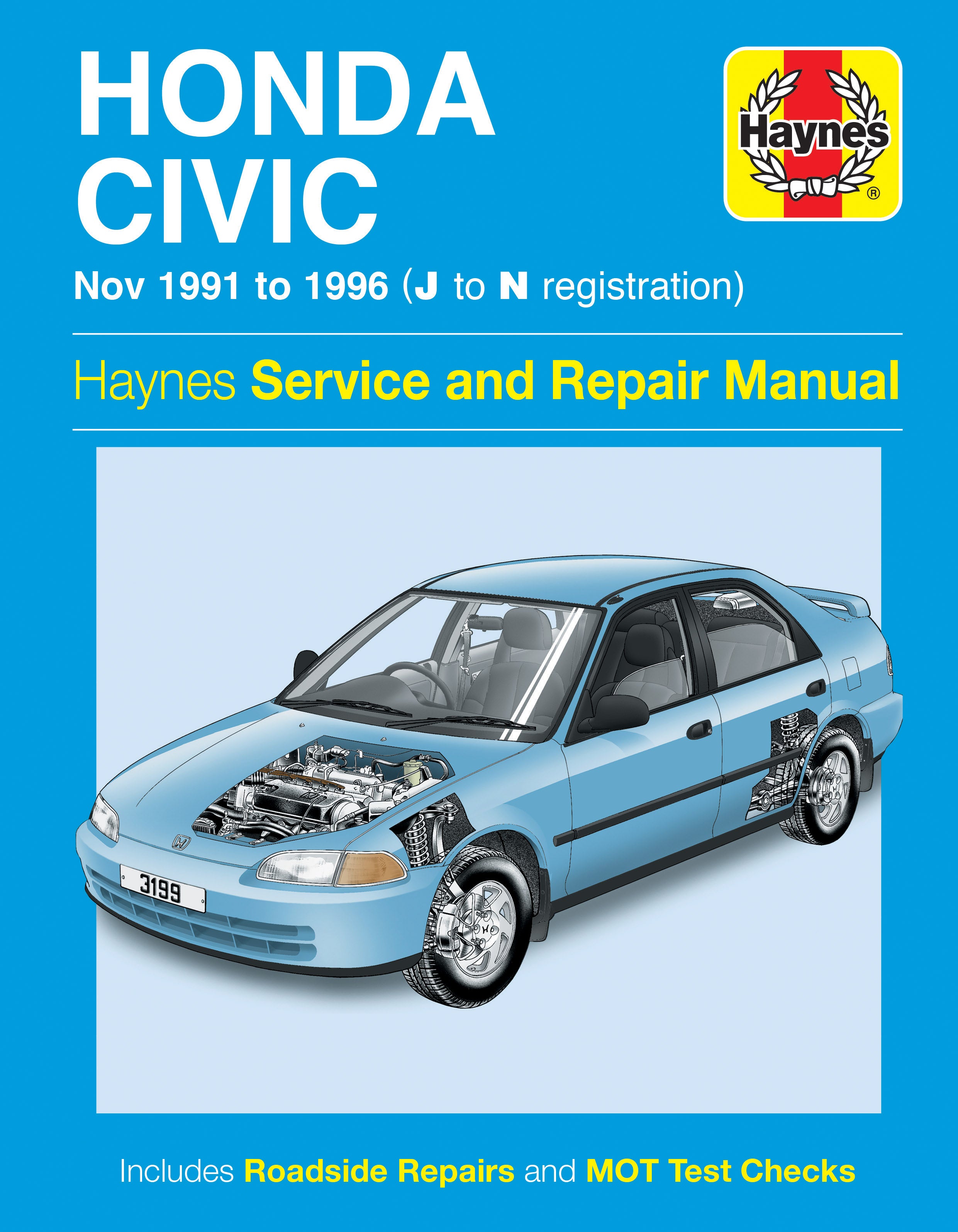 Honda Civic Nov 1991 - 1996