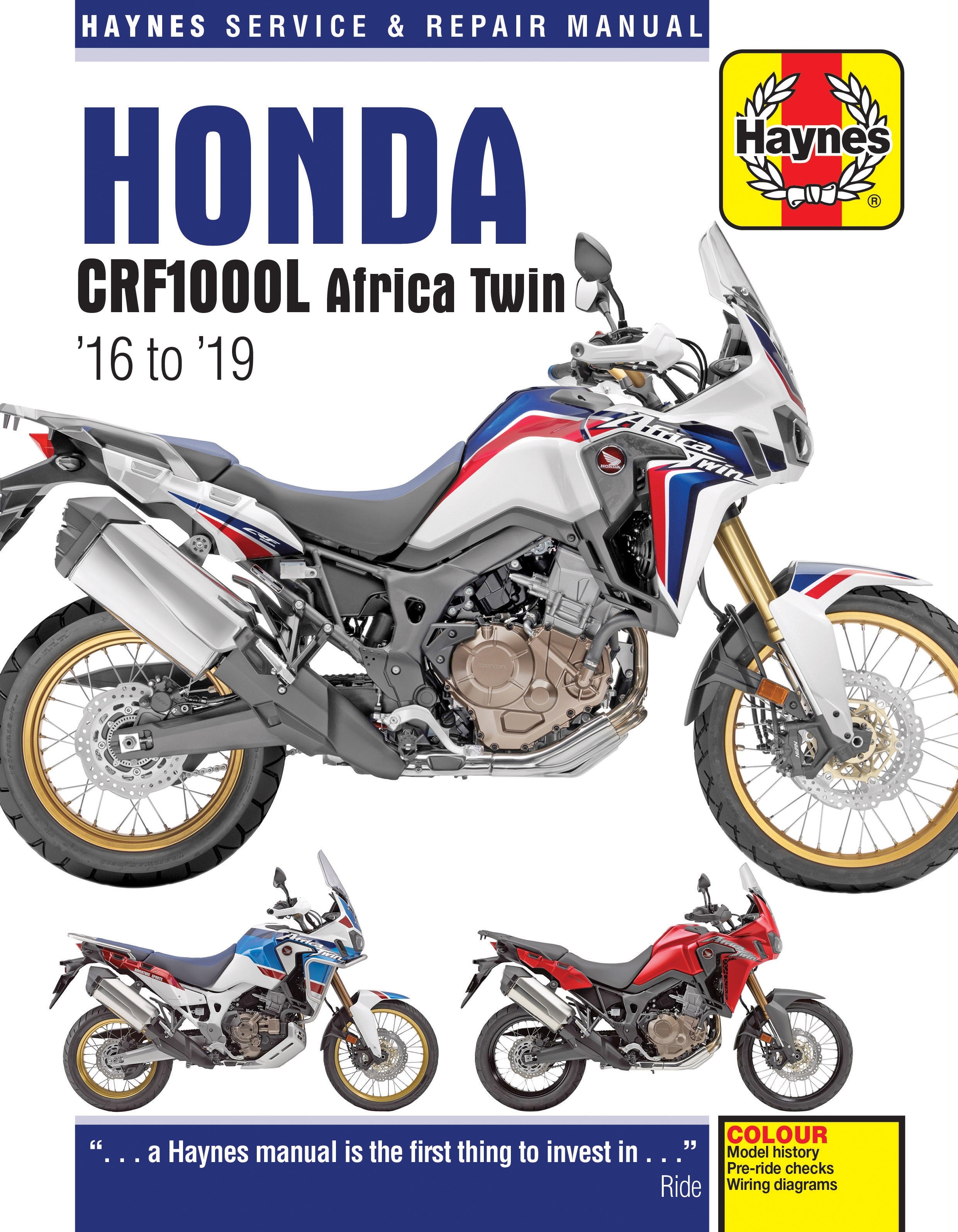 Honda CRF 1000L Africa Twin 2016 2019