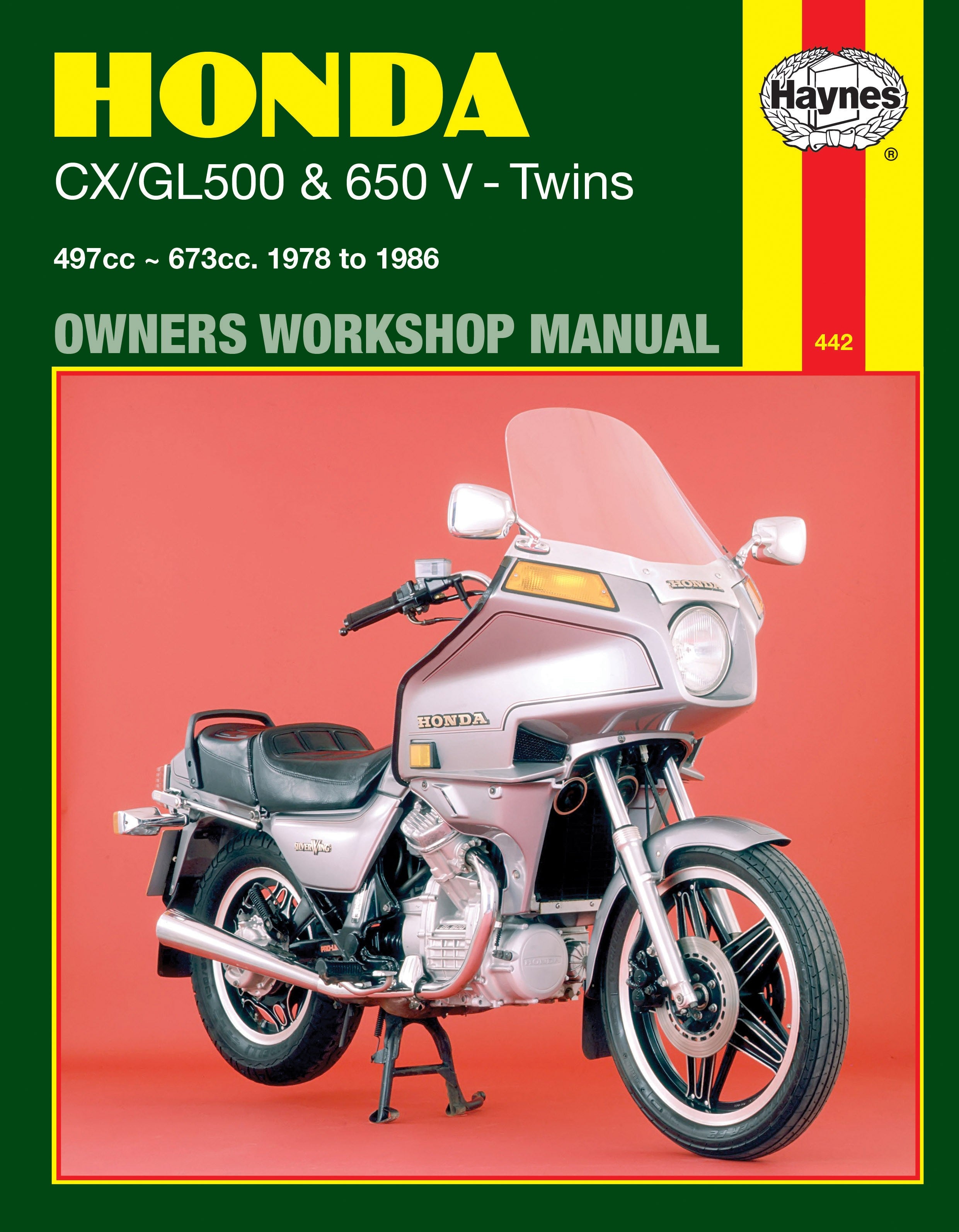 Honda CX/GL 500, 650 V-Twins 1978-1986