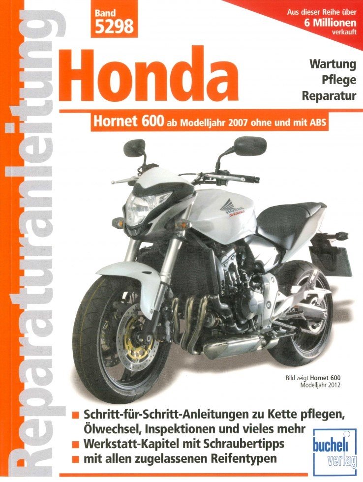 Honda Hornet 600 2007- und mit ABS