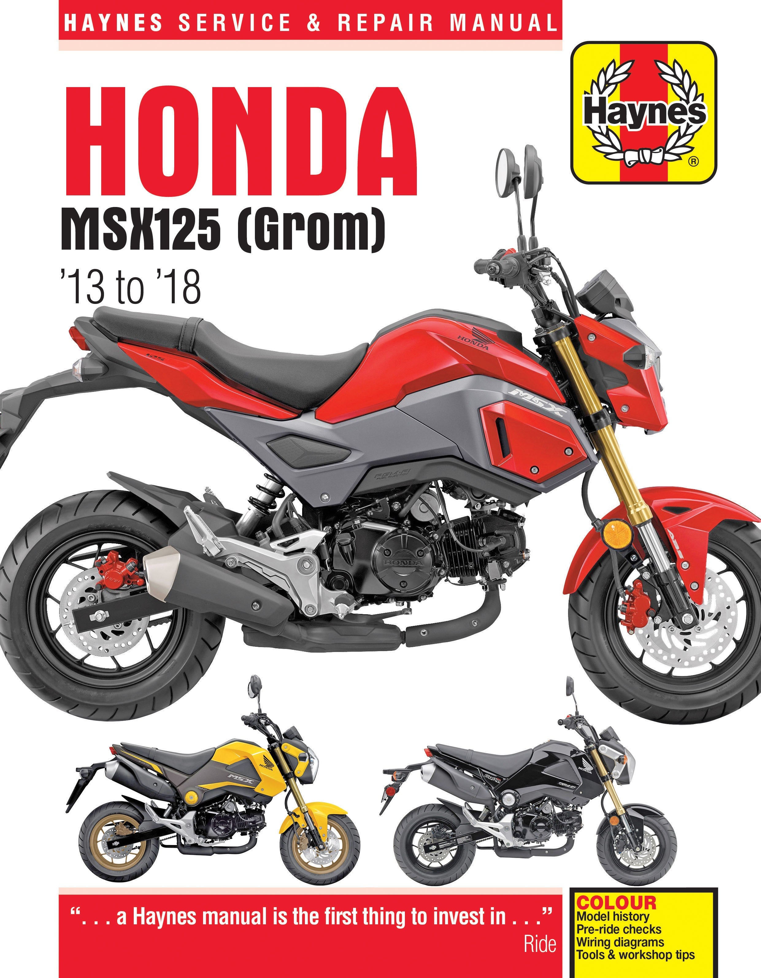 Honda MSX125 2013-2018