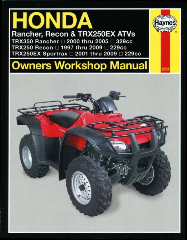 Honda Rancher/Recon/TRX250EX ATVs 1997 - 2009