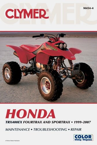 HONDA TRX400EX FOURTRAX AND SPORTRAX 1999-2007