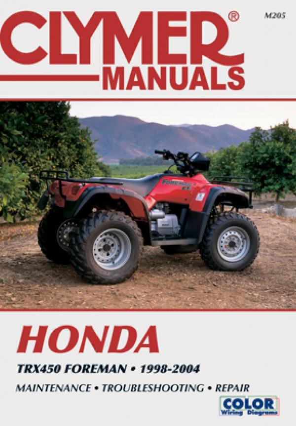 Honda TRX450 Foreman 1998 -2004